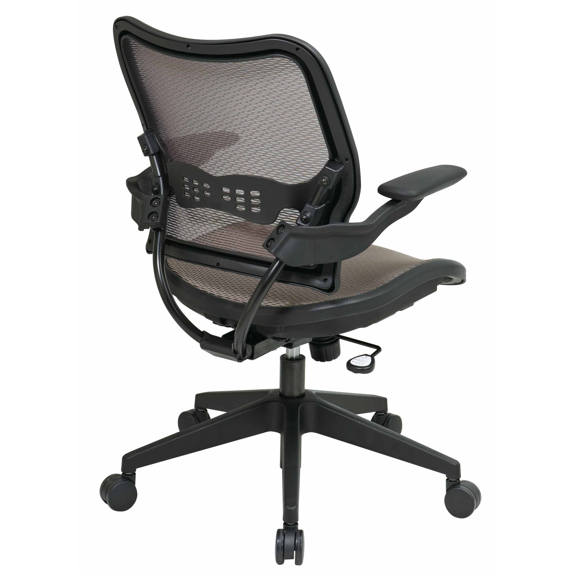Air Grid Back and Mesh Seat Space Seating Latte Deluxe Office Chair