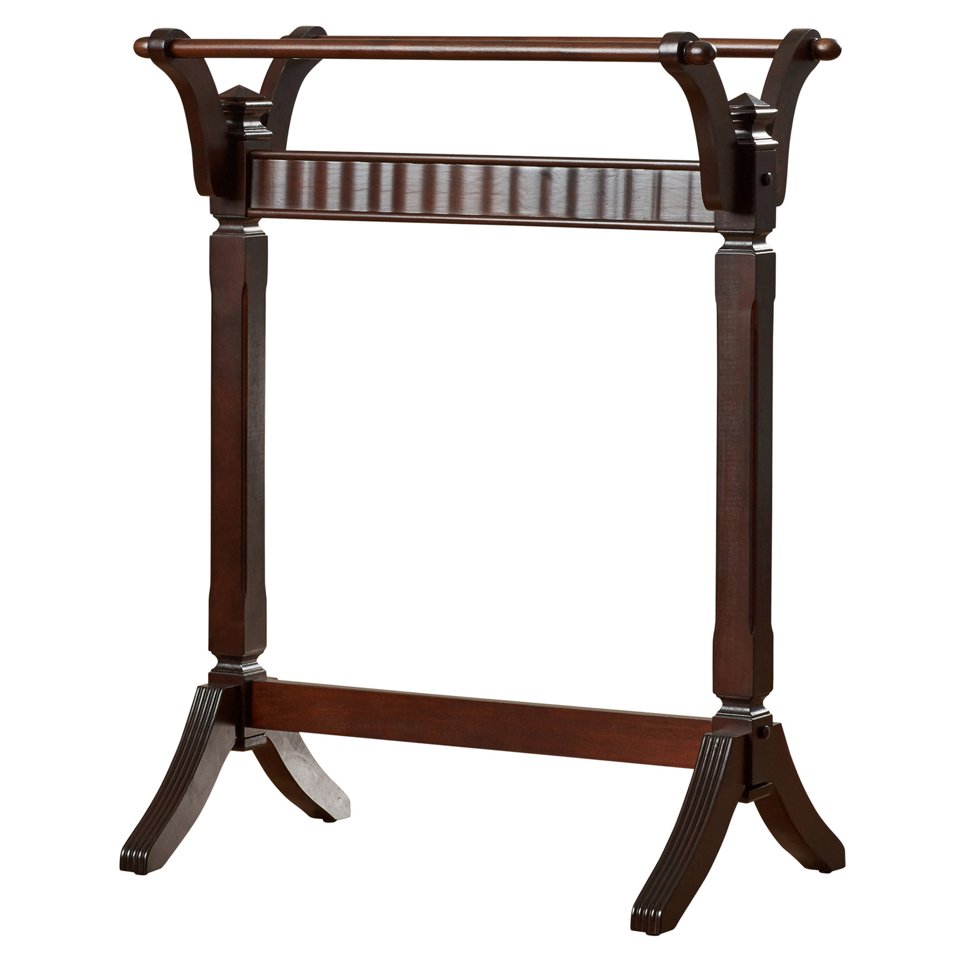 Powell Merlot Quilt Rack & Reviews Wayfair