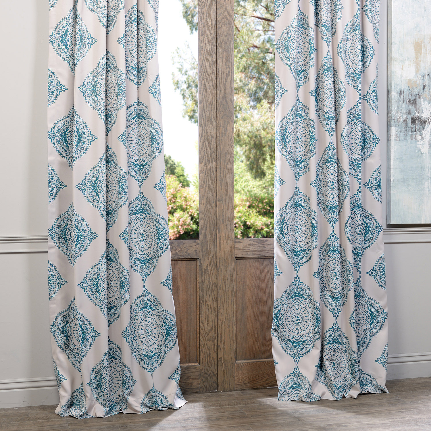 Half Price Drapes Henna Blackout Curtain Panel & Reviews | Wayfair