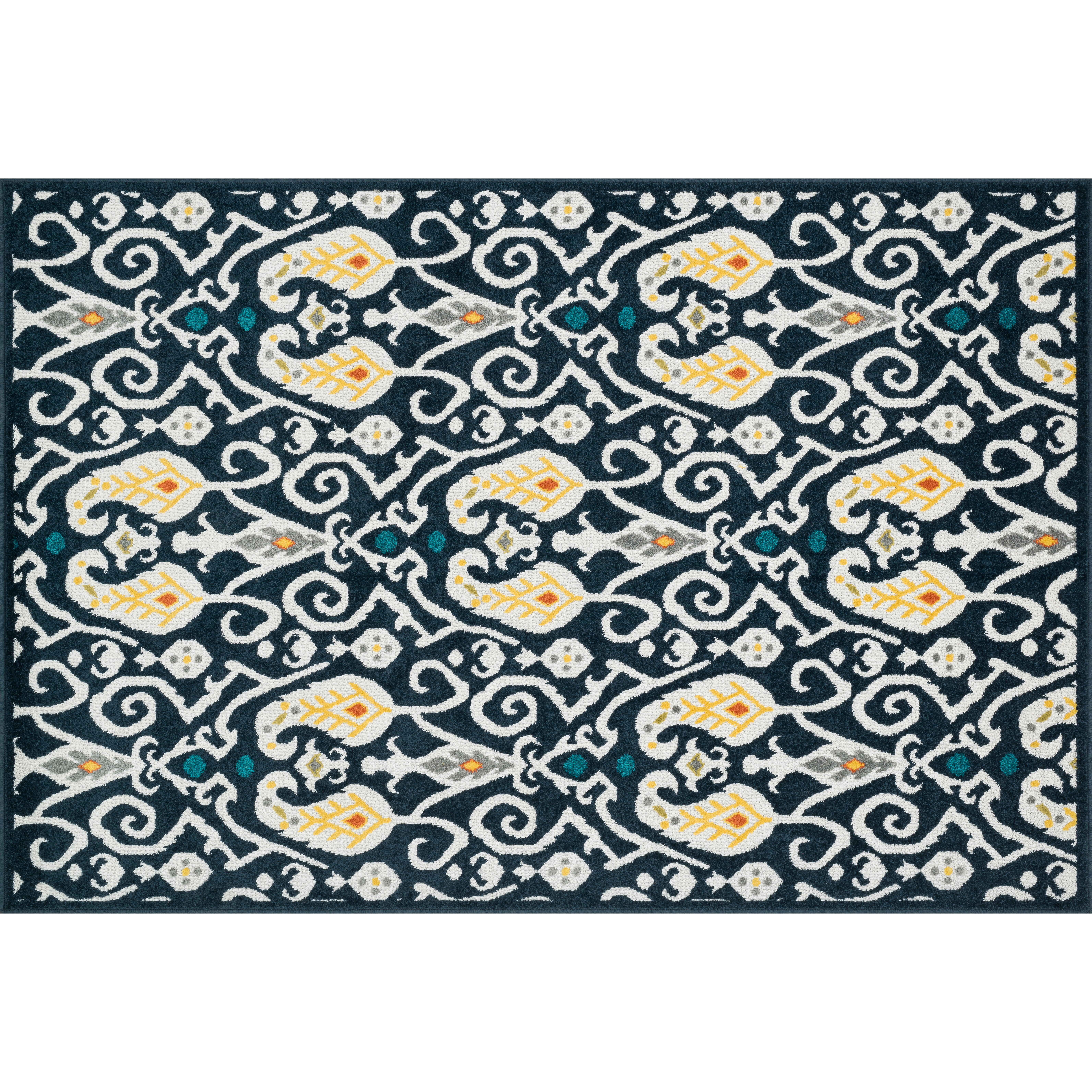 Loloi Rugs Catalina Navy/Multi Indoor/Outdoor Rug & Reviews Wayfair