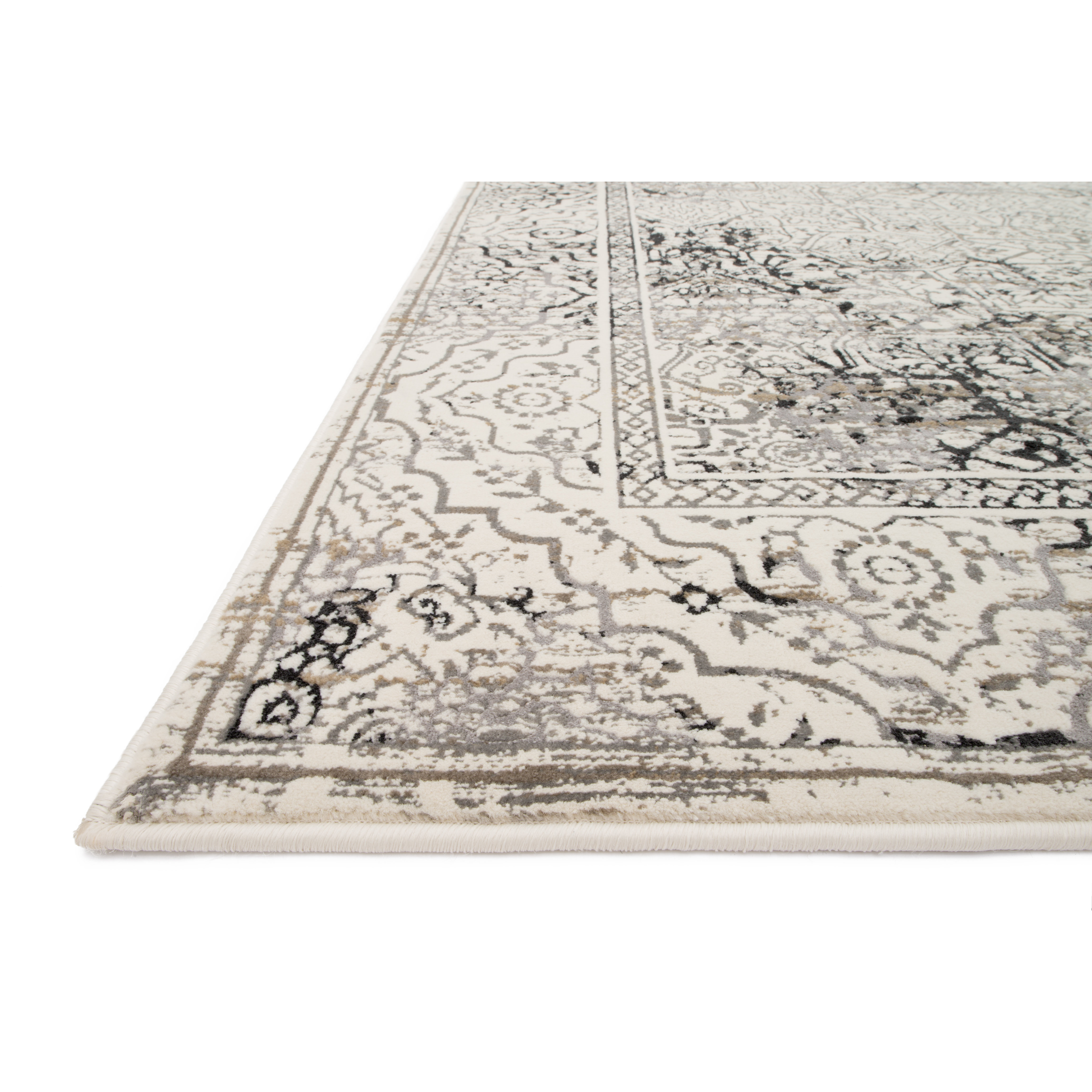 Loloi Rugs Kingston Ivory/Gray Area Rug & Reviews Wayfair