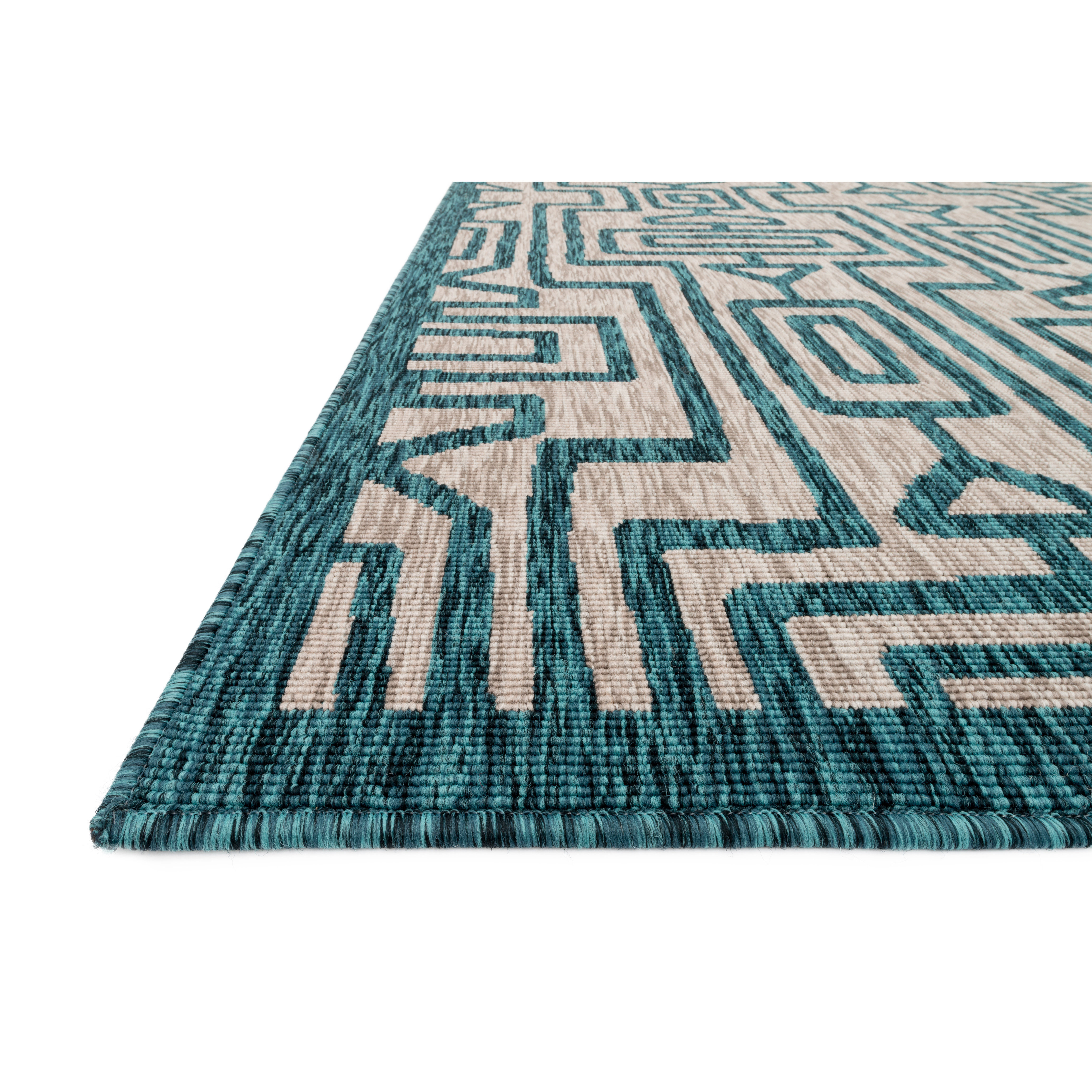 Newport Gray/Teal Area Rug Wayfair
