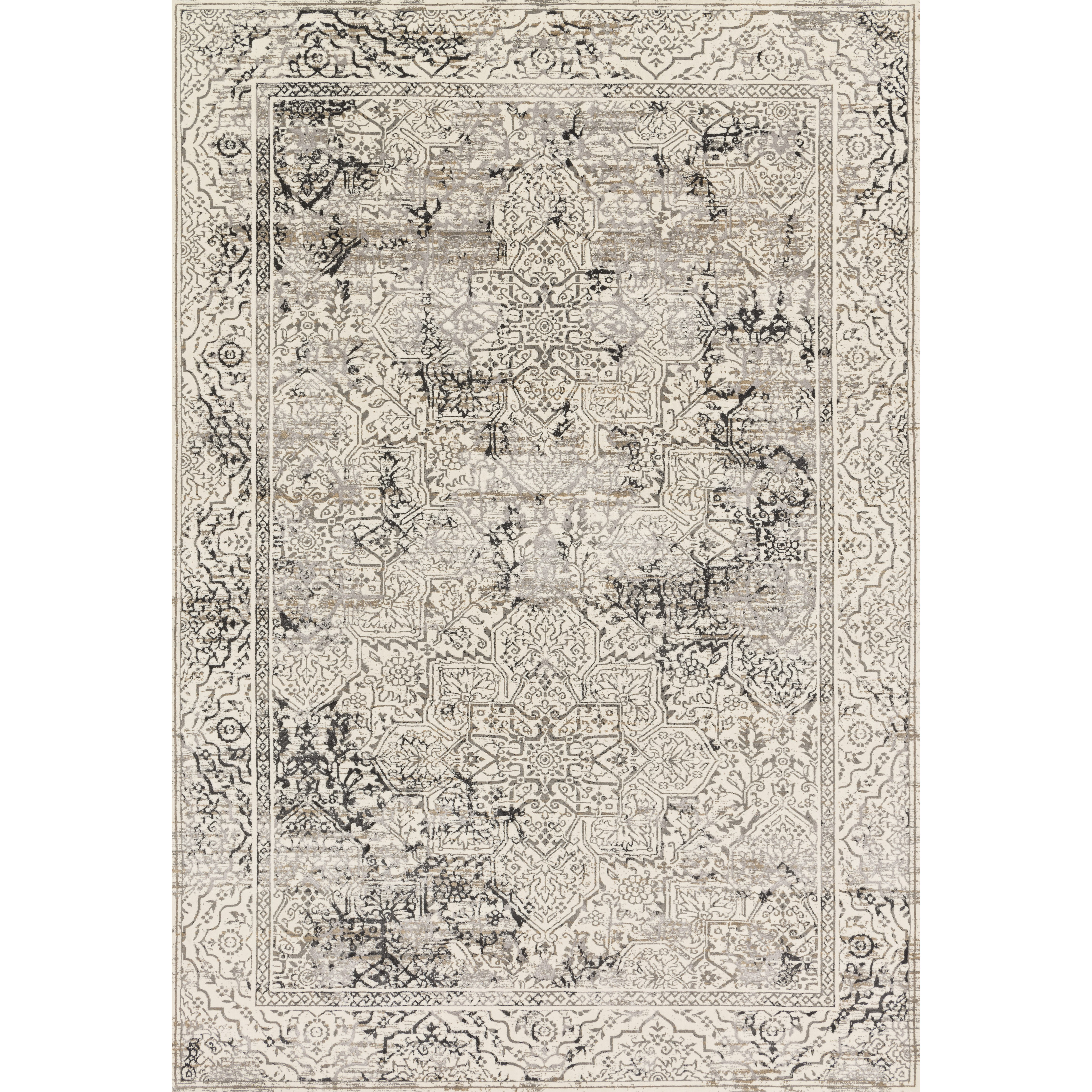 Loloi Rugs Kingston Ivory/Gray Area Rug & Reviews Wayfair