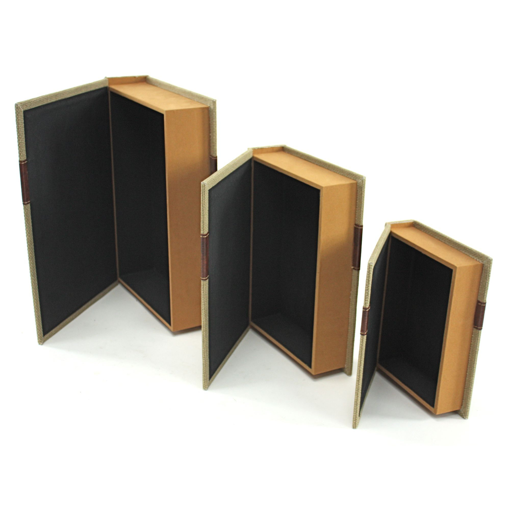 Madeline 3 Piece Faux Book Box Set Wayfair