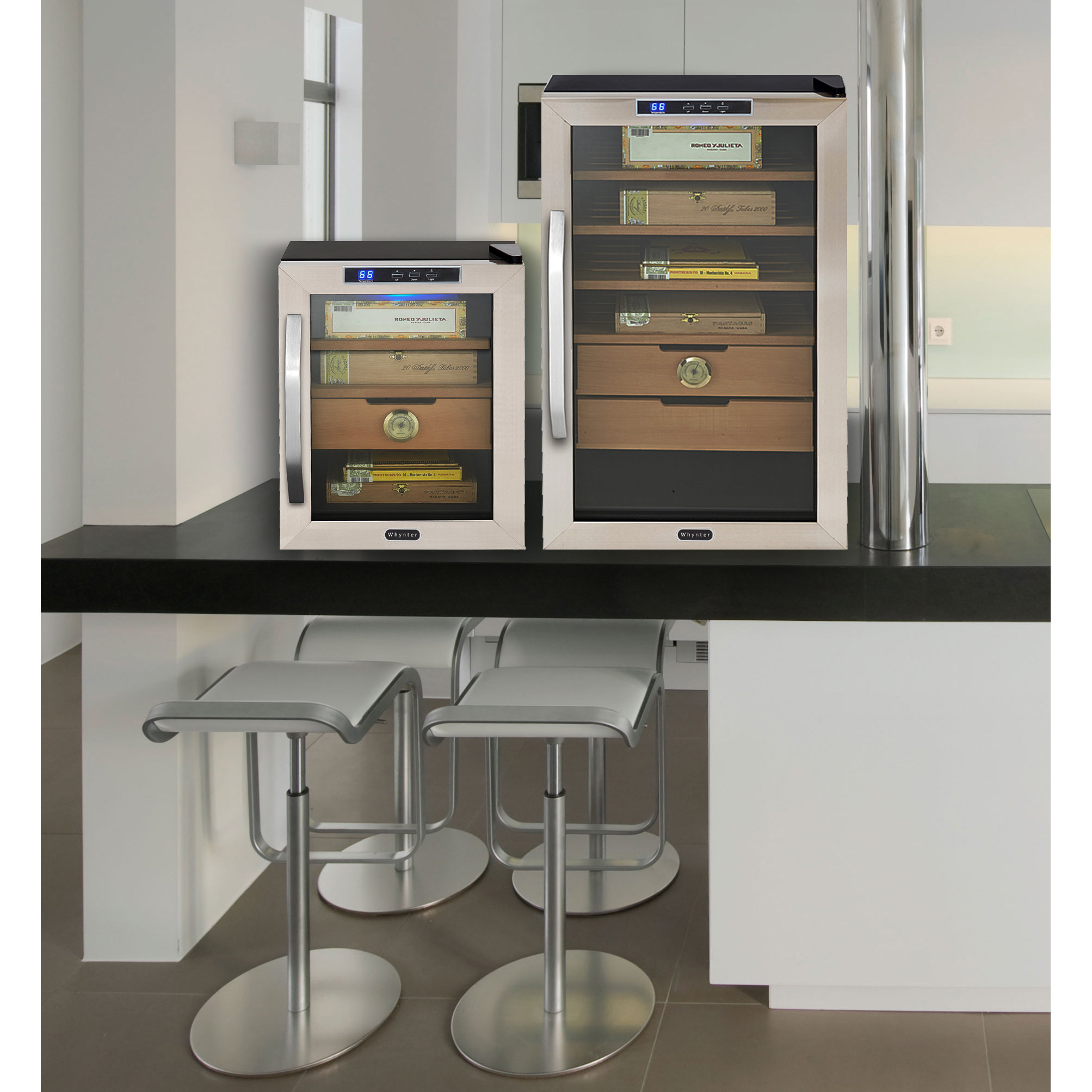 Cigar Freestanding Humidor Refrigerator Wayfair