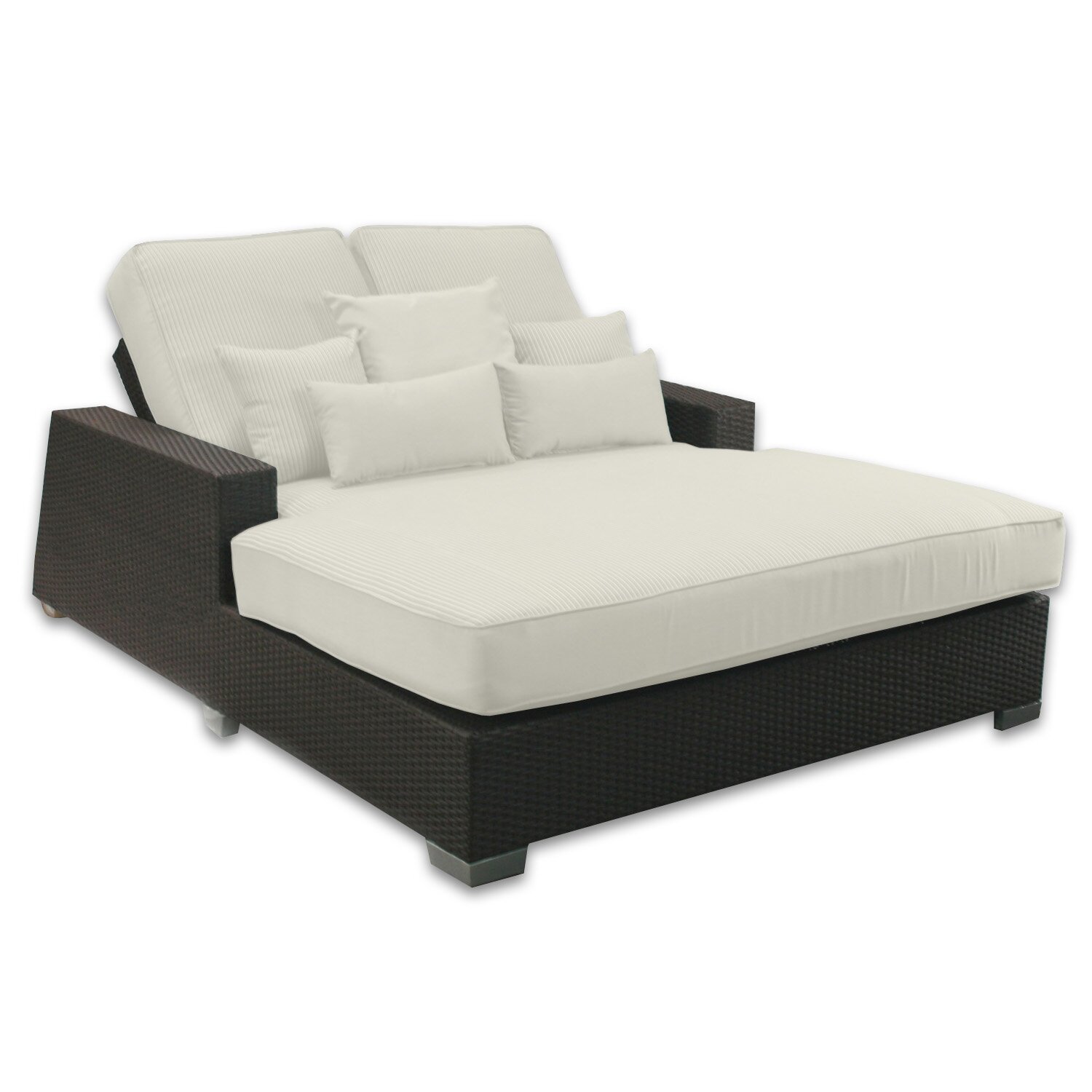 Signature Double Chaise Lounge with Cushion | Wayfair