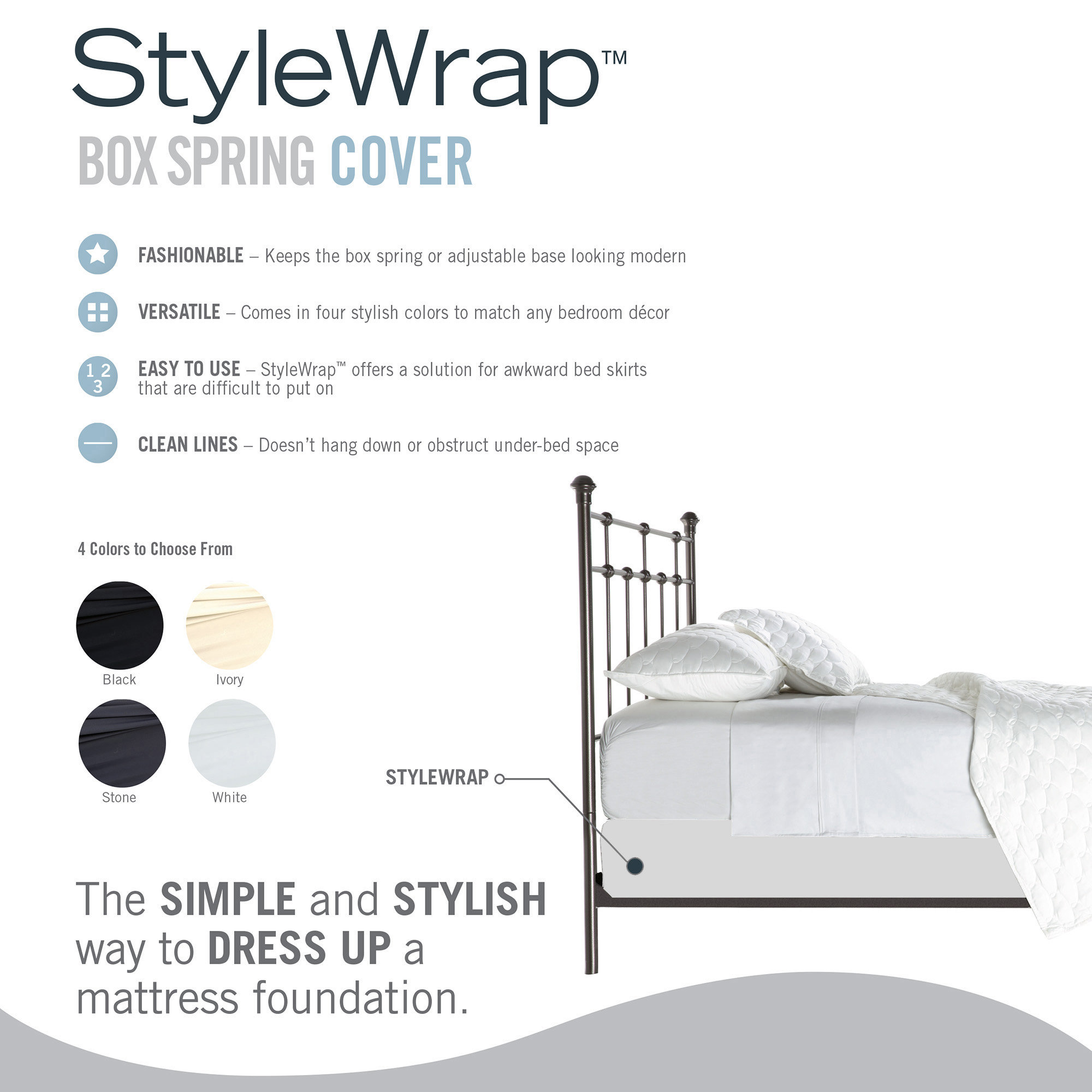 StyleWrap Box Spring Cover Wayfair