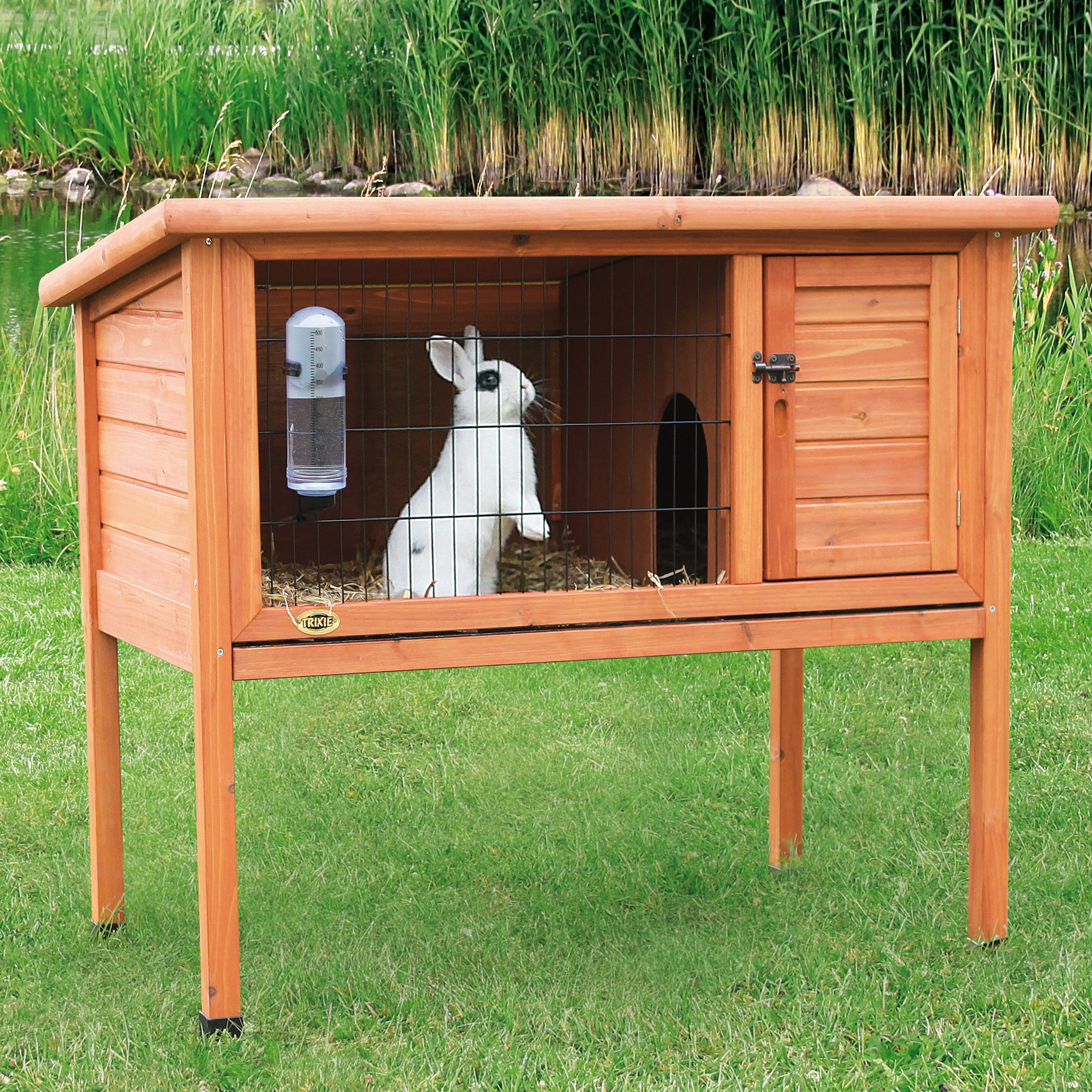 Trixie Natural 1 Story Small Animal Hutch & Reviews Wayfair