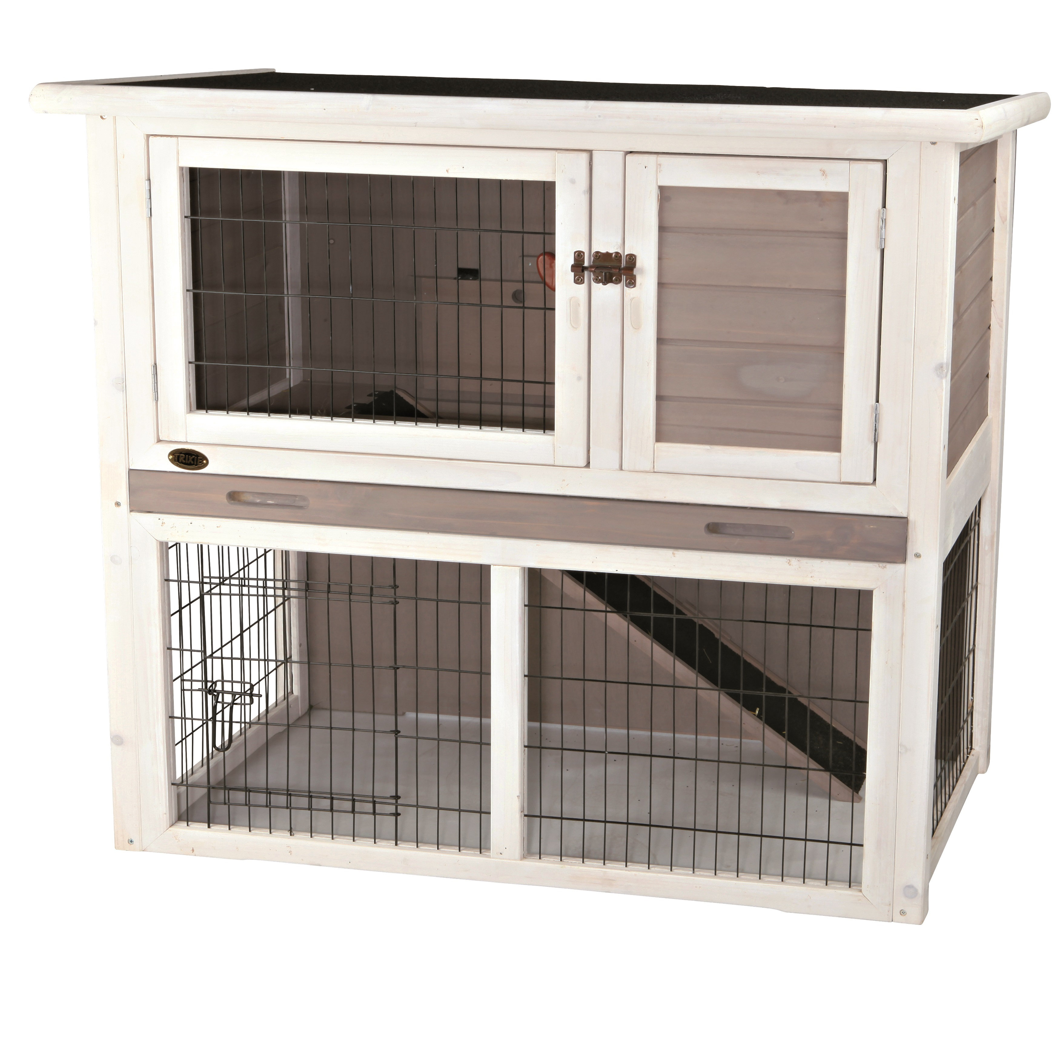 Small Animal Hutch with Sloped Roof Wayfair