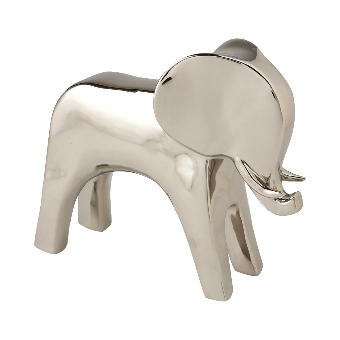 silver elephant figurines