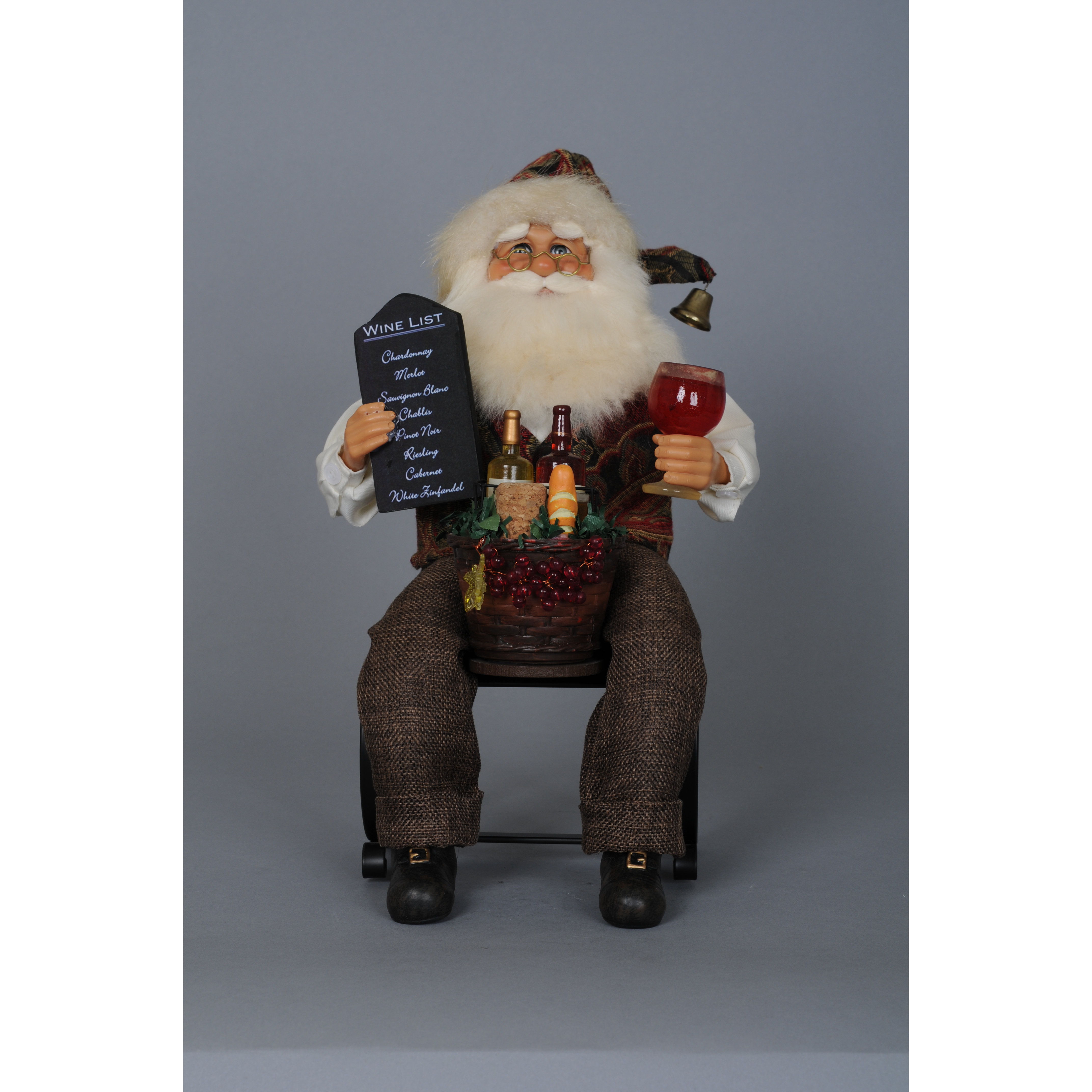 Christmas Santa Wine Bottle Holder Wayfair