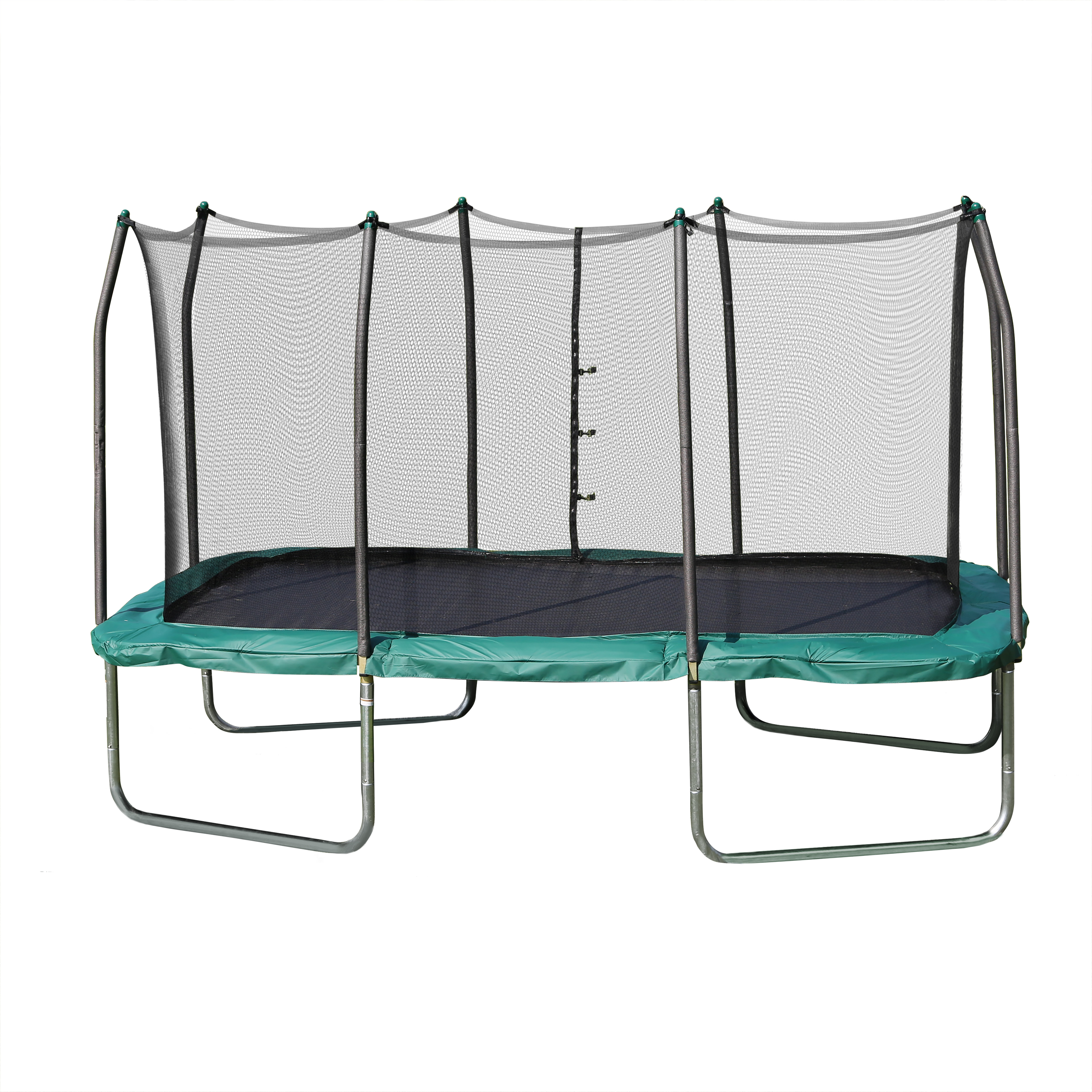 Summit 14' Rectangle Trampoline with Safety Enclosure Wayfair