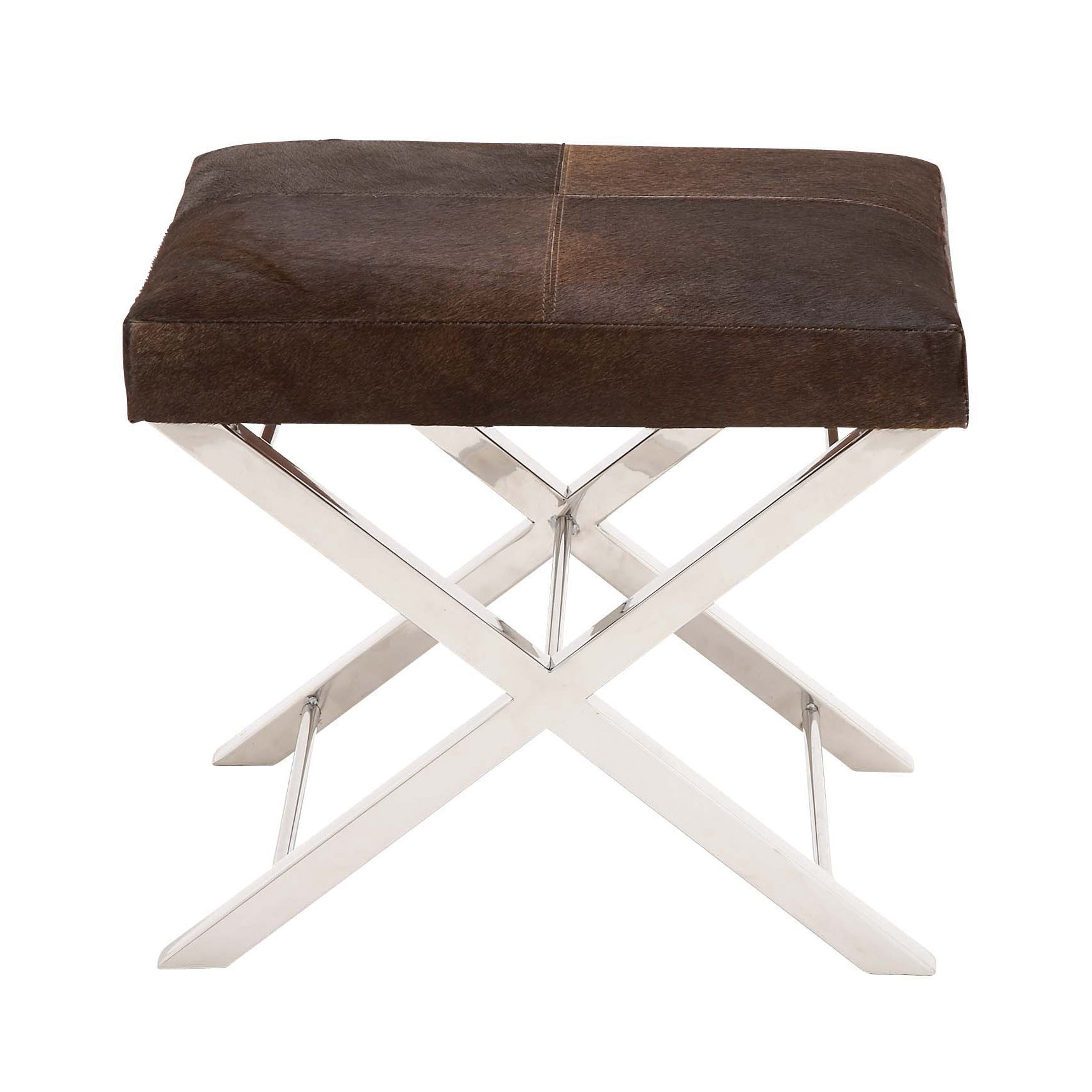 Stainless Steel Leather Stool Wayfair