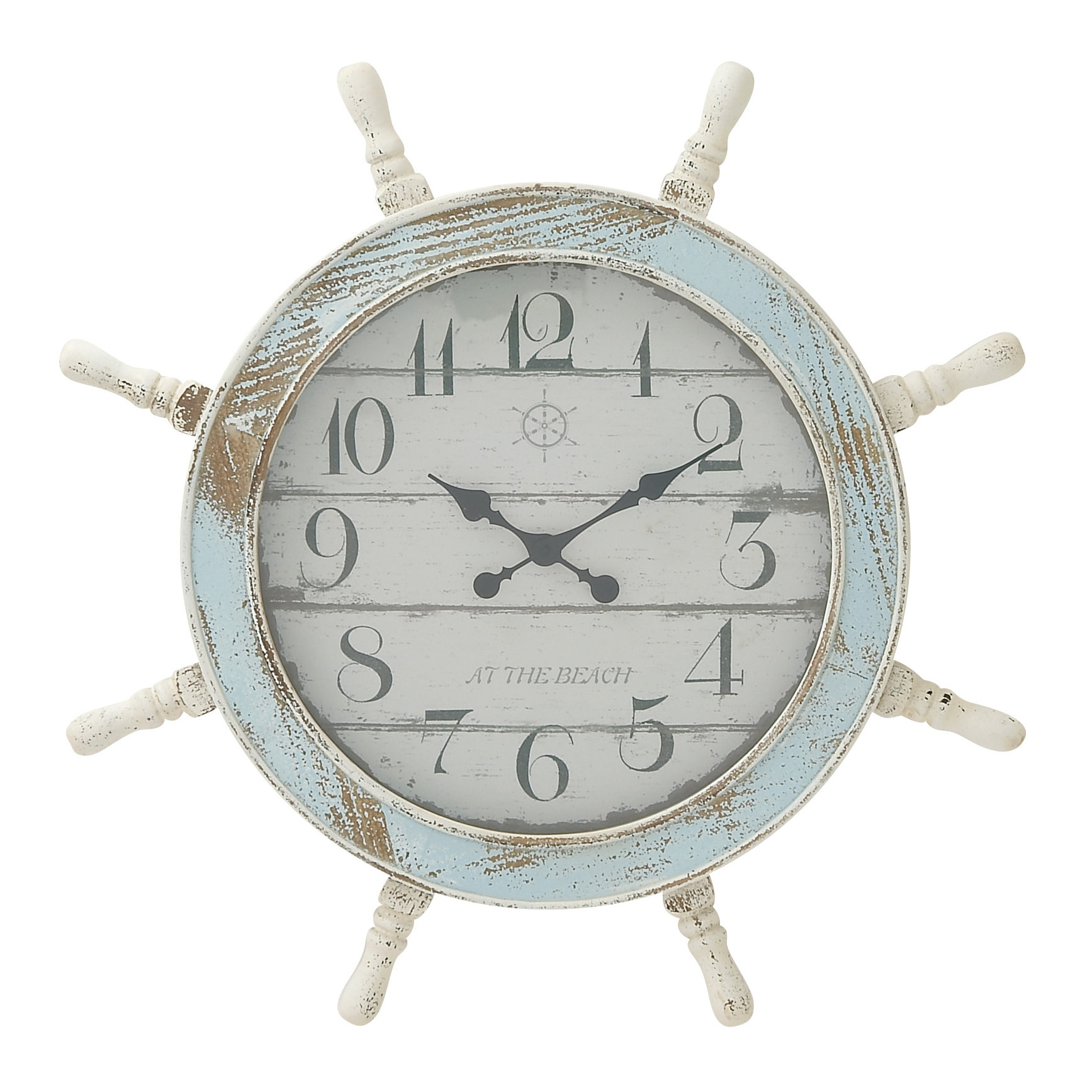 28" Nautical Anchor Wall Clock Wayfair