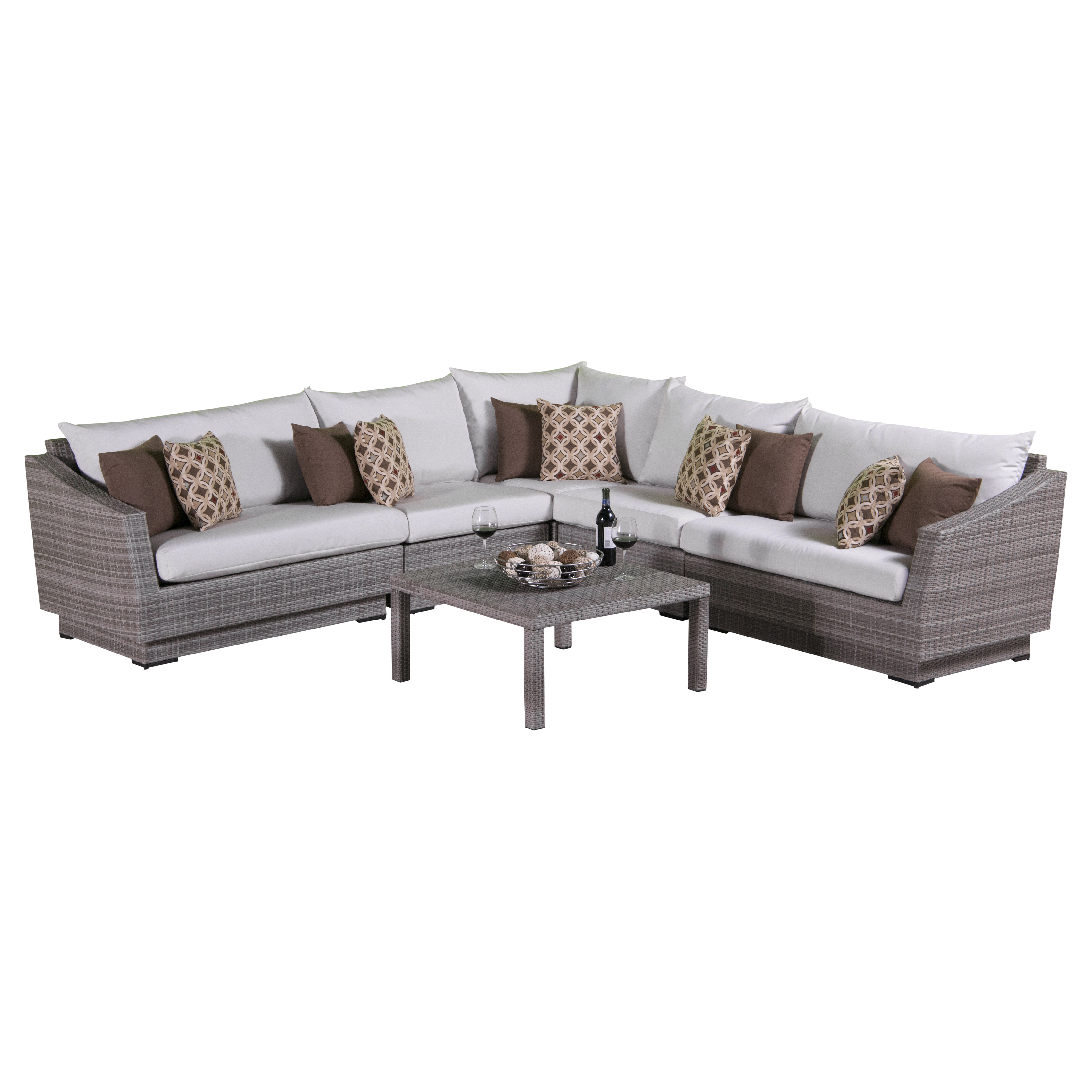 Alfonso 6 Piece Patio Seating Group Wayfair