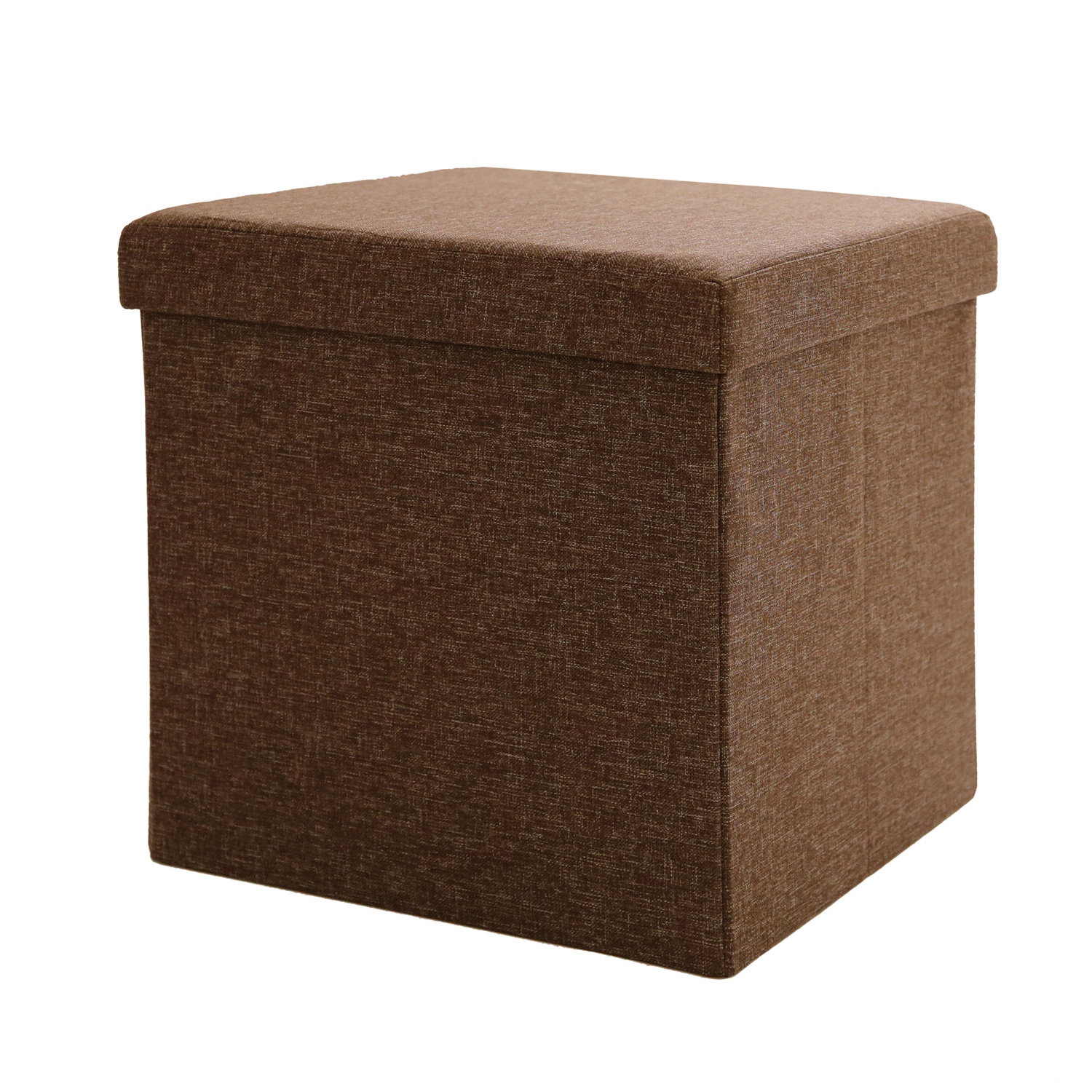 Seville Classics Foldable Storage Foot Stool Cube Ottoman & Reviews Wayfair