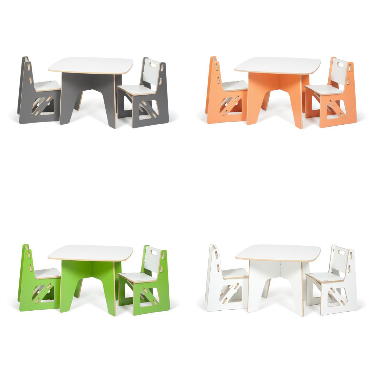 Sprout Kids 3 Piece Table & Chair Set AllModern