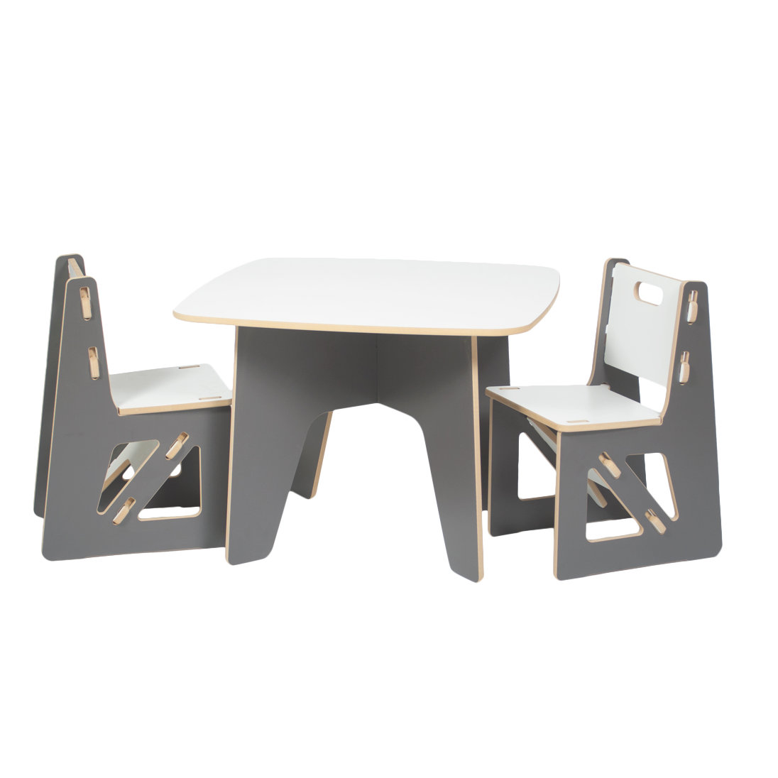 Sprout Kids 3 Piece Table & Chair Set AllModern