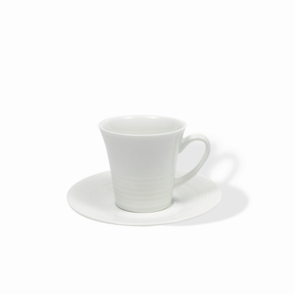 Maxwell & Williams White Basics Cirque Espresso Cup and Saucer