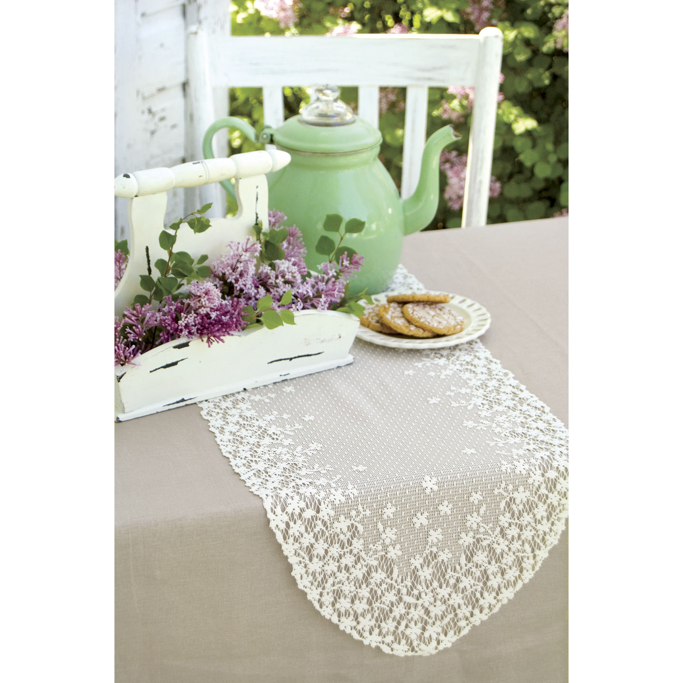 Heritage Lace Blossom Table Runner & Reviews Wayfair