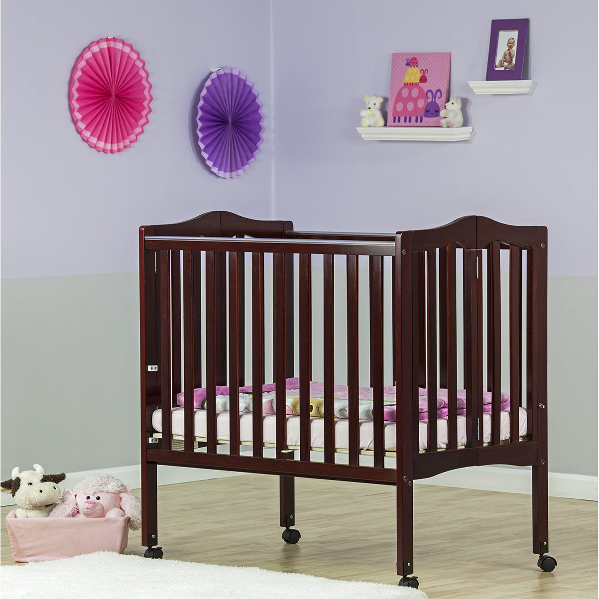 Lightweight 2in1 Portable Folding Crib Wayfair
