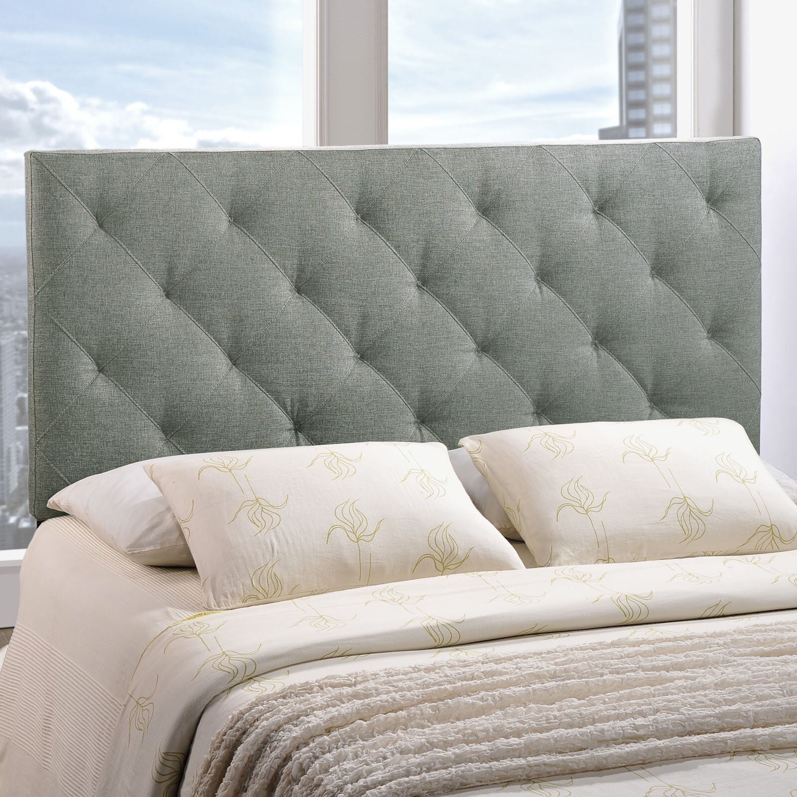 Modway Theodore Queen Upholstered Headboard & Reviews | Wayfair