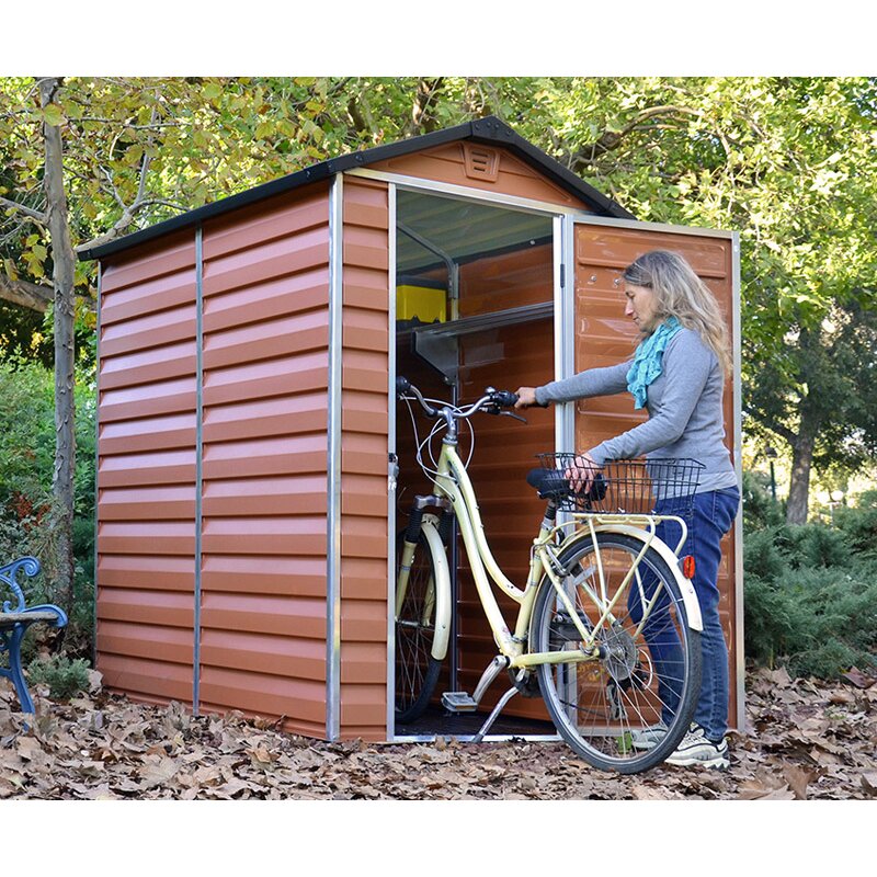 4 x 6 Skylight Shed | Wayfair UK