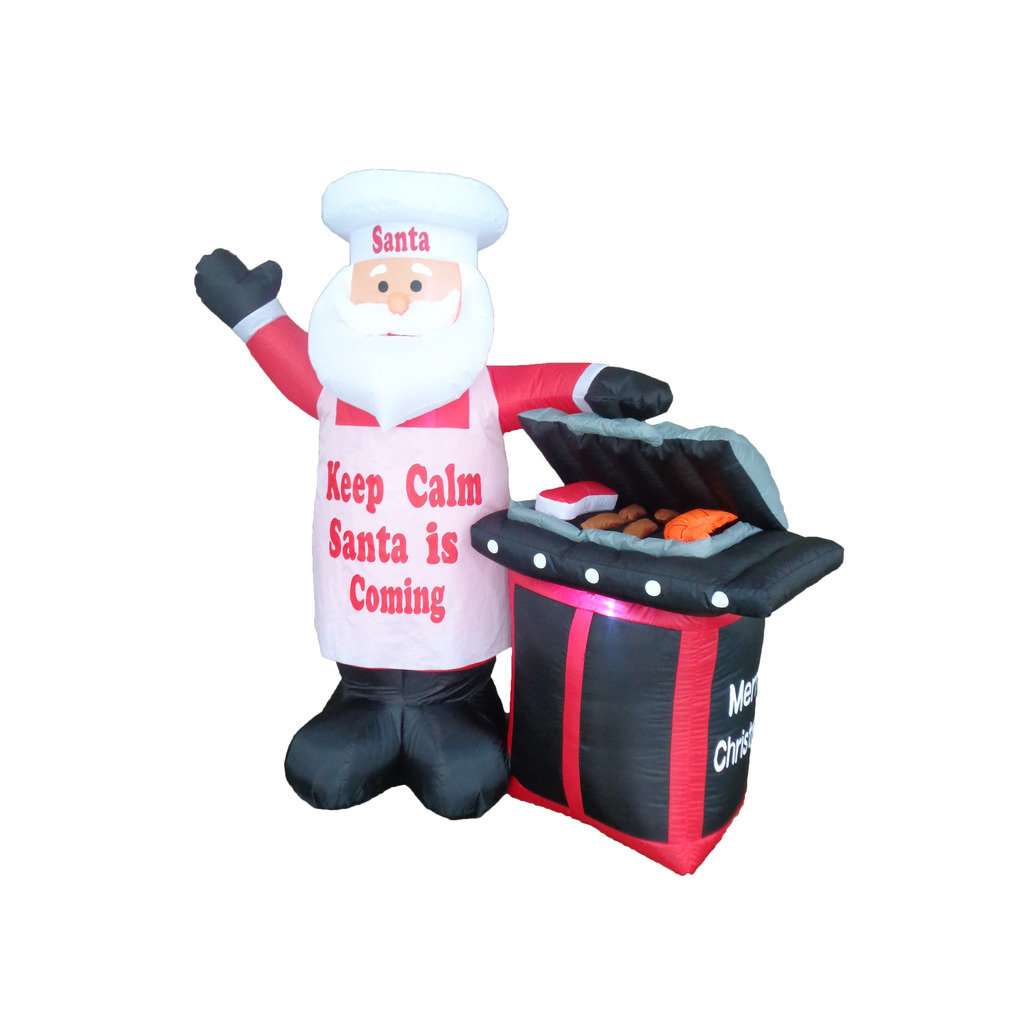 BBQ Santa Claus Christmas Decoration Wayfair