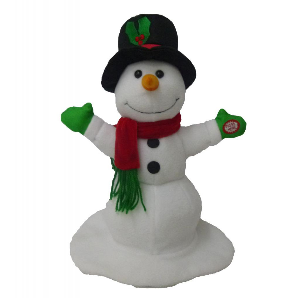 Singing Spinning Snowman Musical Plush Toy with Motion | Wayfair