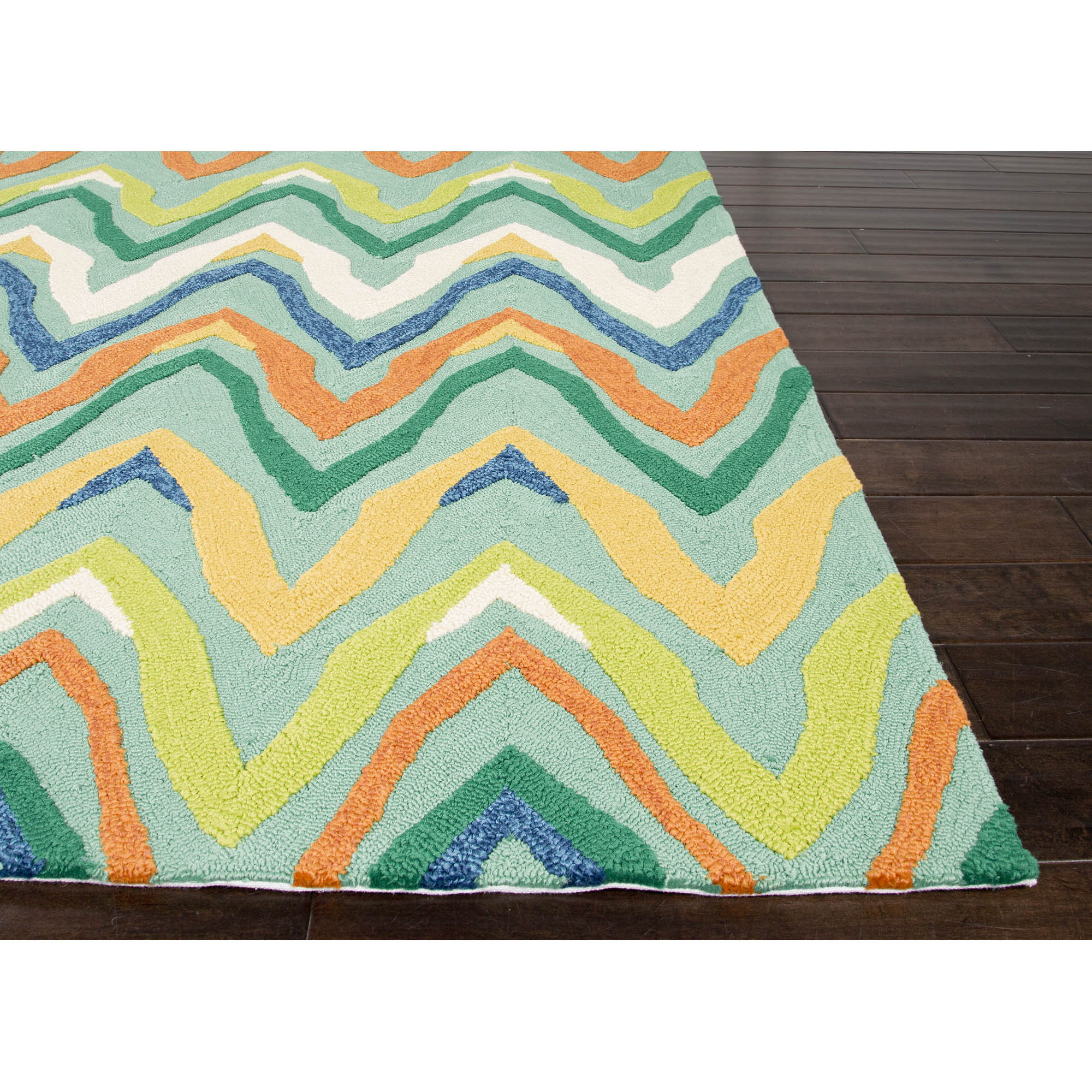 Coastal Lagoon Green/Blue Indoor/Outdoor Area Rug Wayfair