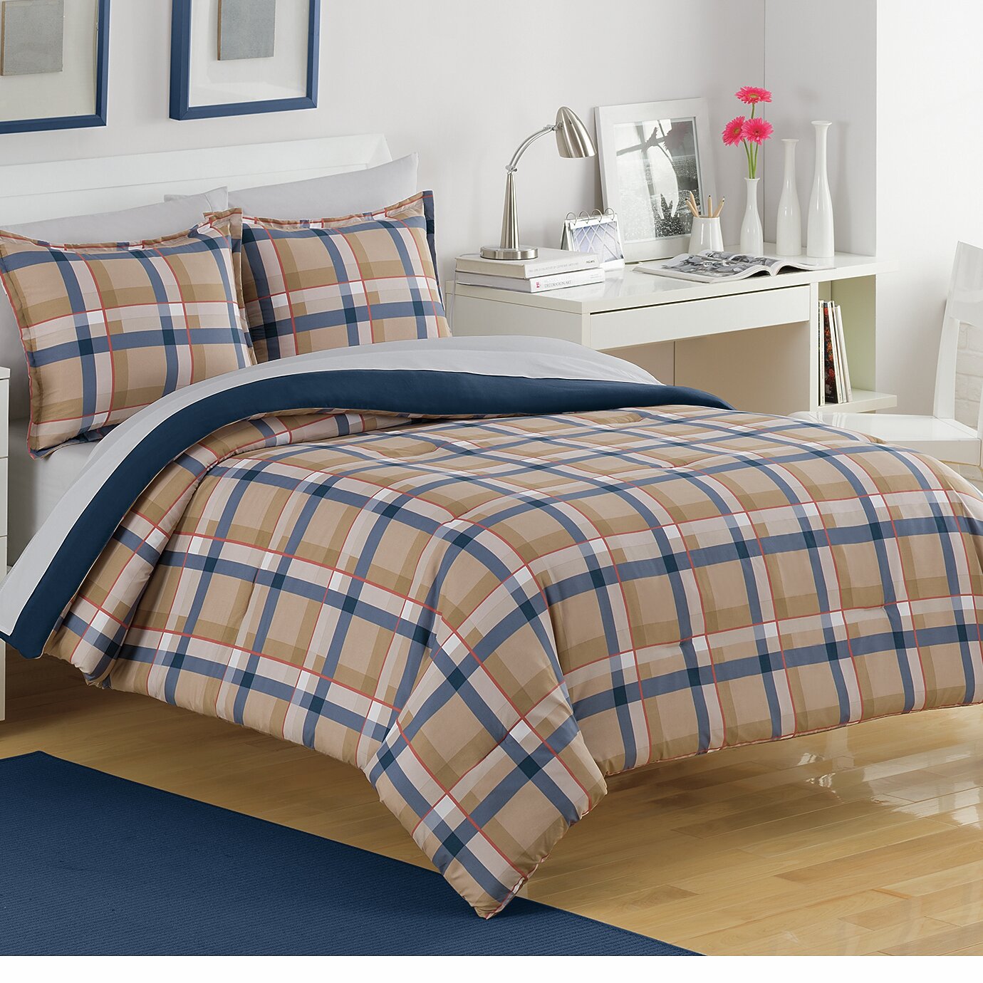 IZOD Par Plaid Comforter Set & Reviews | Wayfair