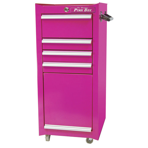 The Original Pink Box 16"W 4Drawer Tool Chest & Reviews Wayfair