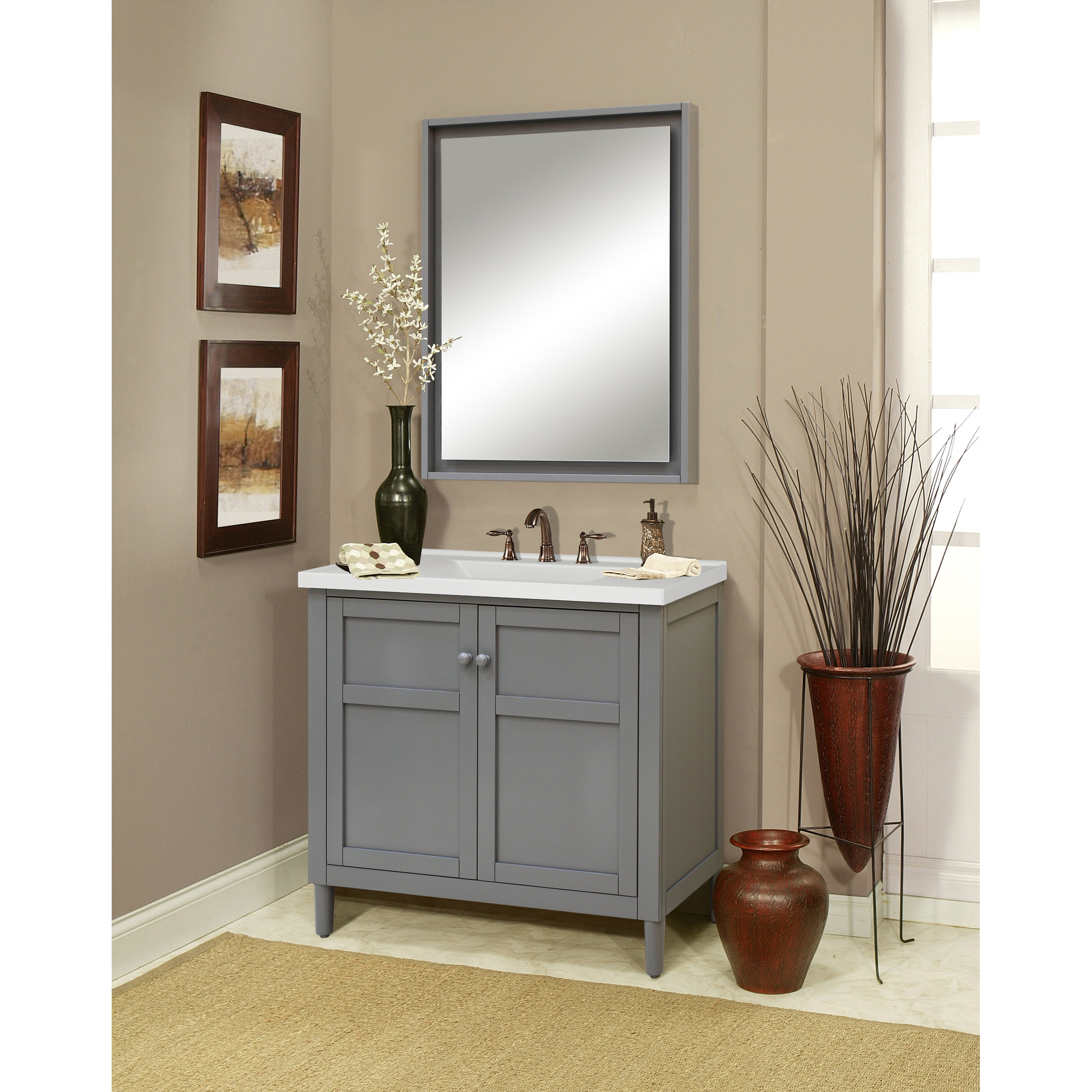37 vanity top