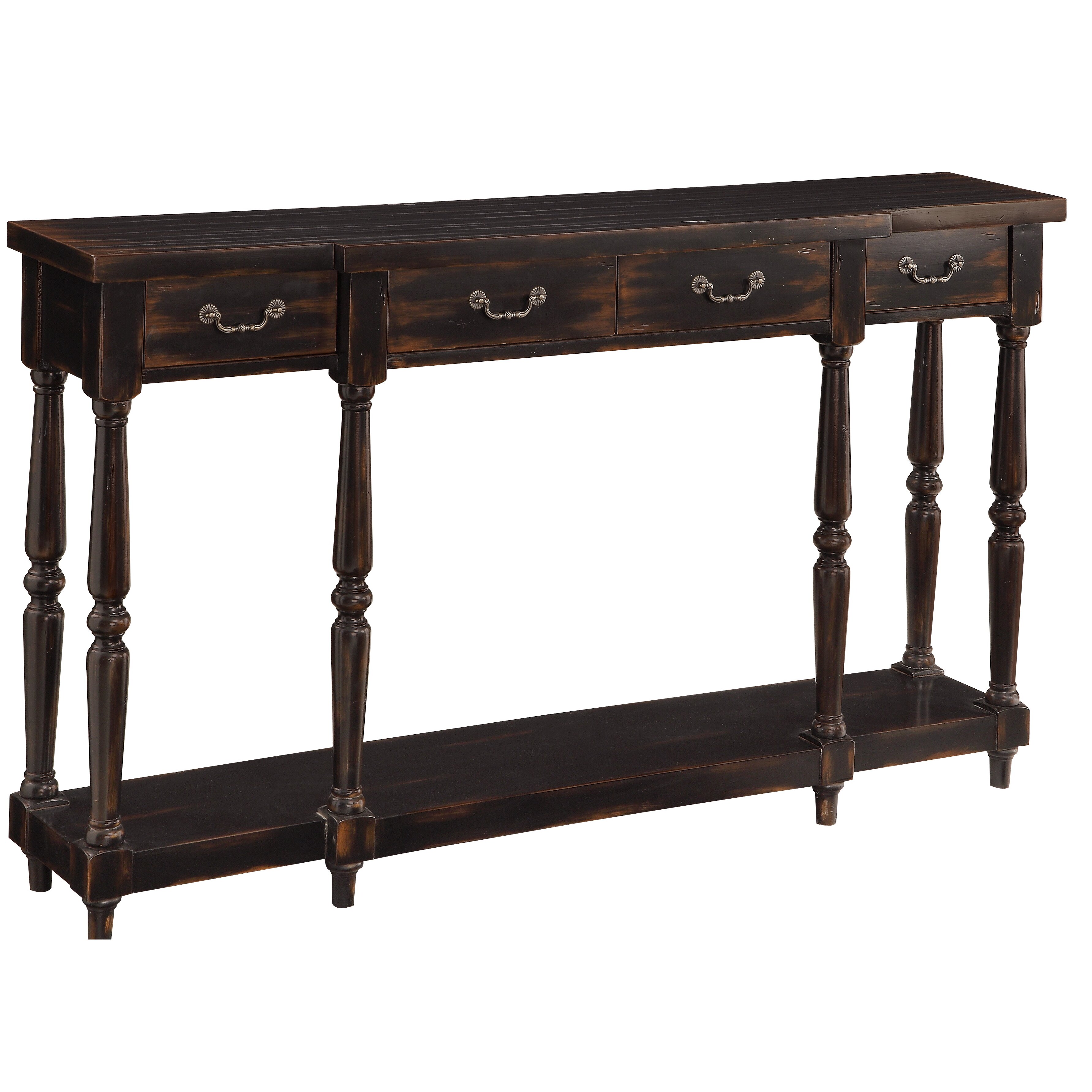 Coast to Coast Imports 4 Drawer Console Table & Reviews Wayfair