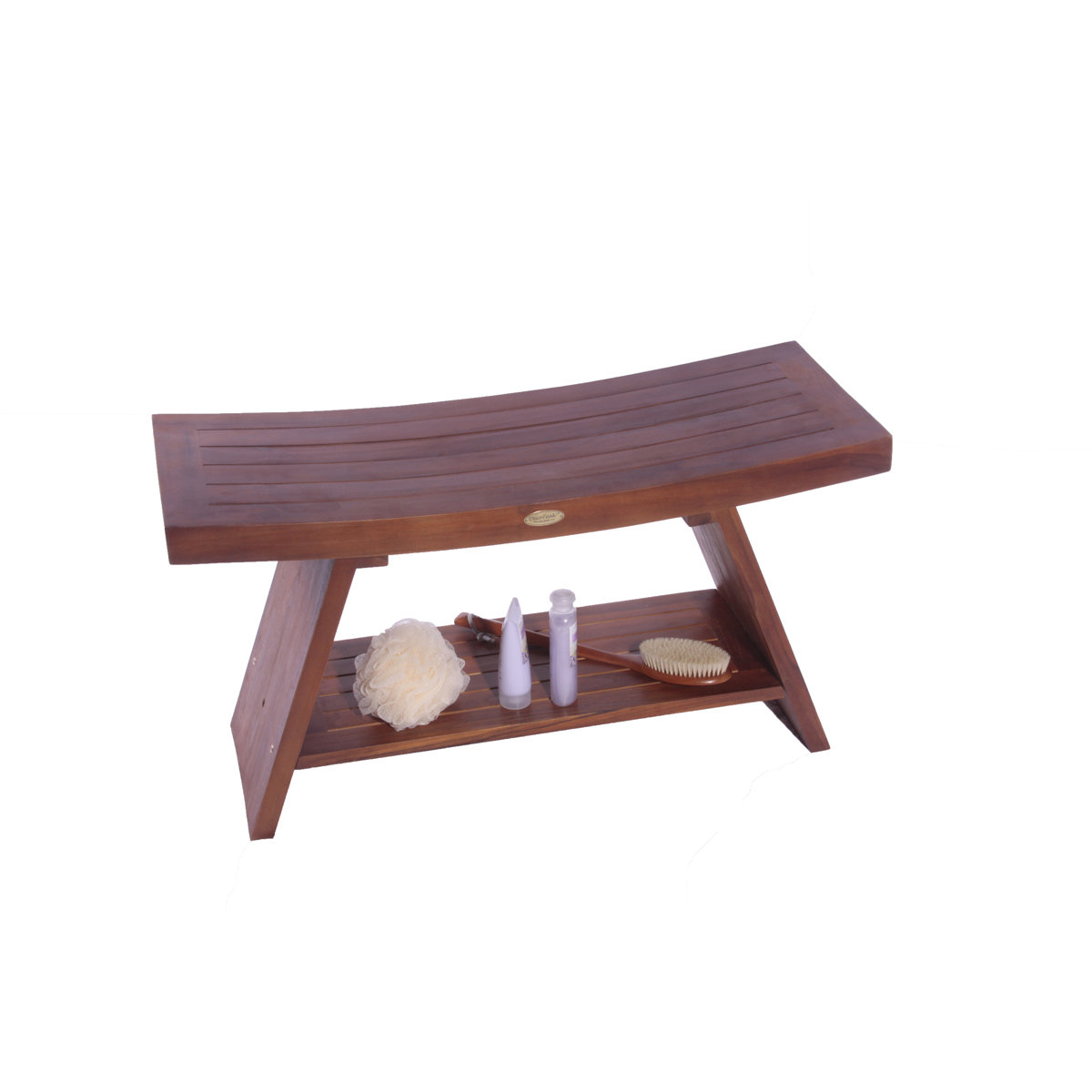 Asia Teak Serenity Shower Bench Wayfair