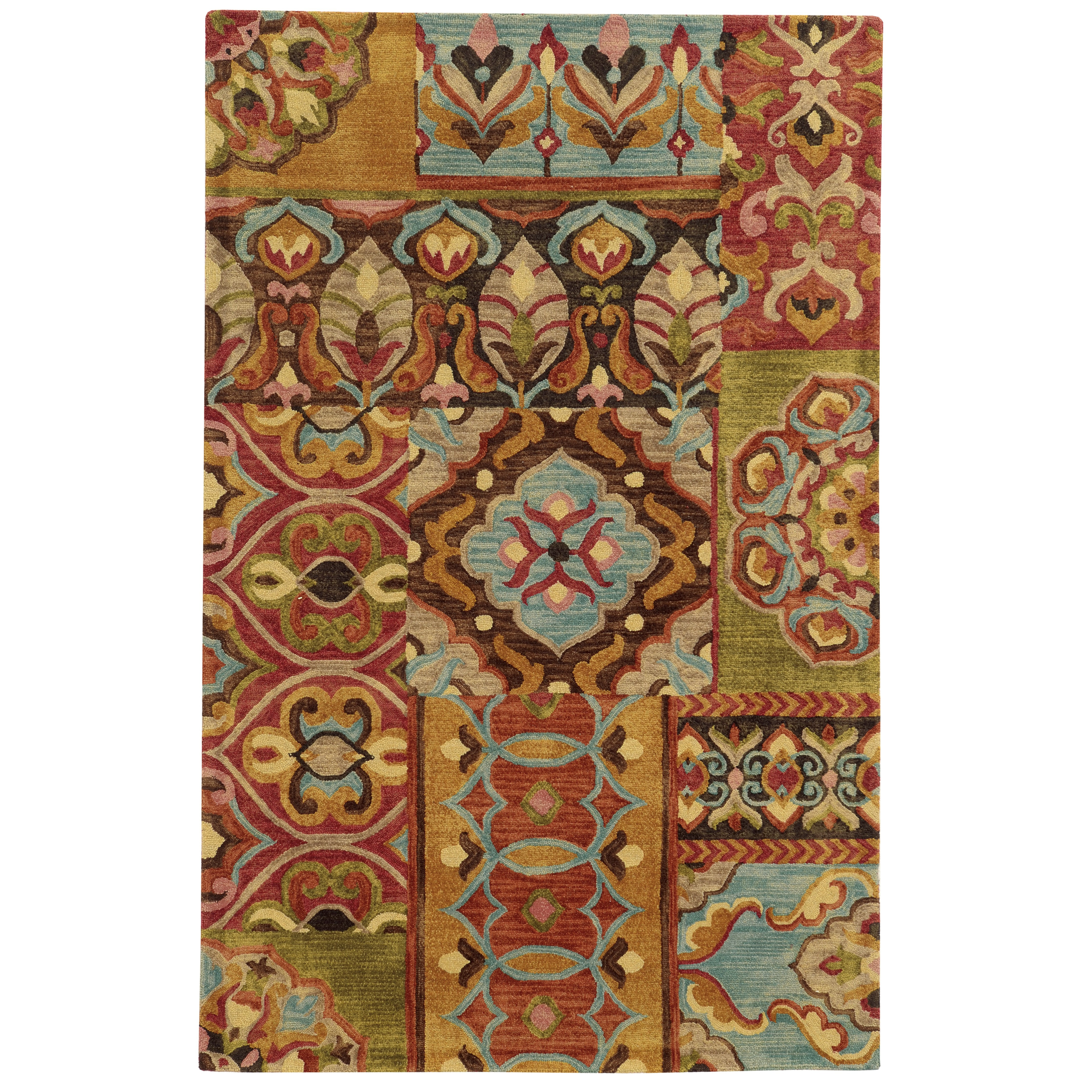 Tommy Bahama Home Tommy Bahama Jamison Multi / Multi Geometric Rug