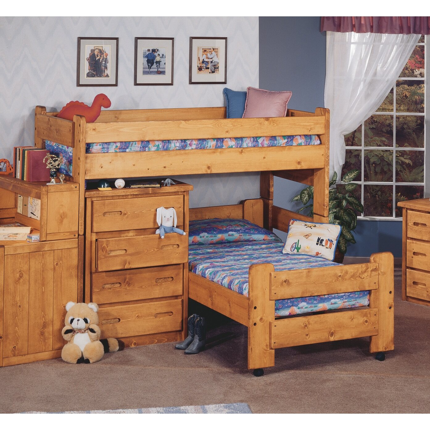 Twin L Shaped Bunk Bed Wayfair