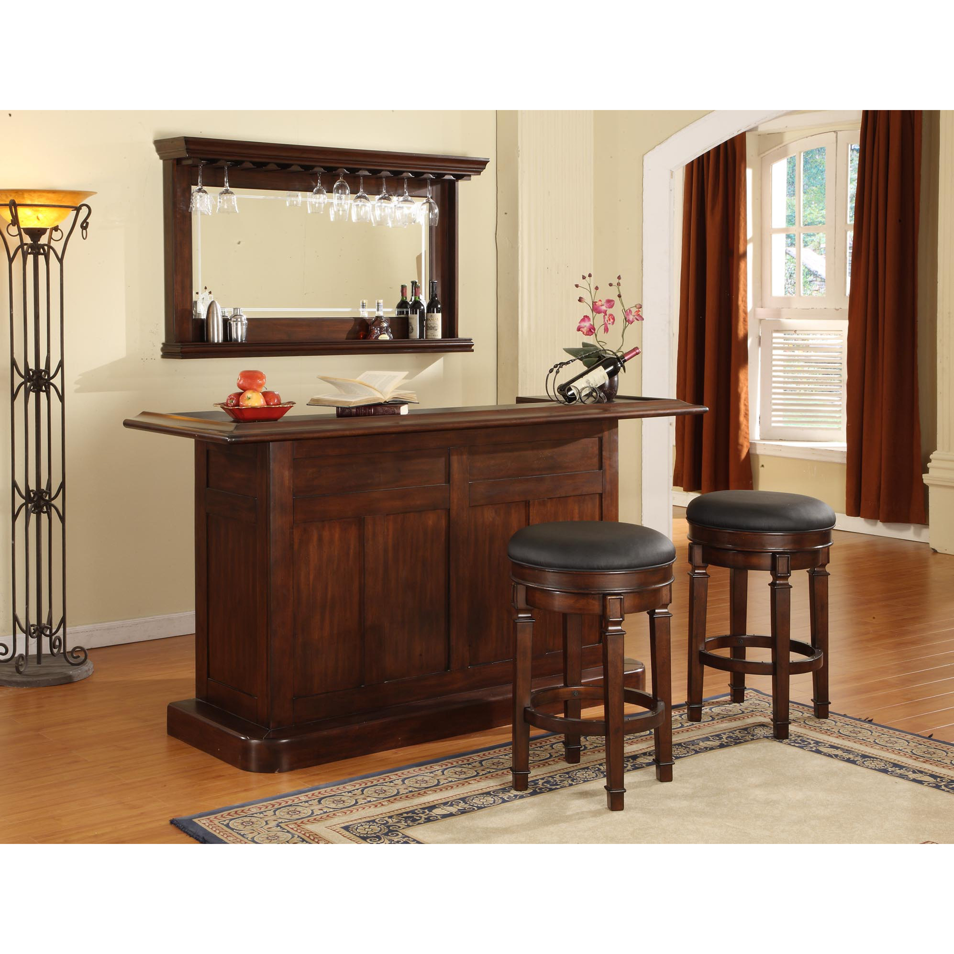 ECI Furniture Nova Bar Set with Wine Storage & Reviews Wayfair