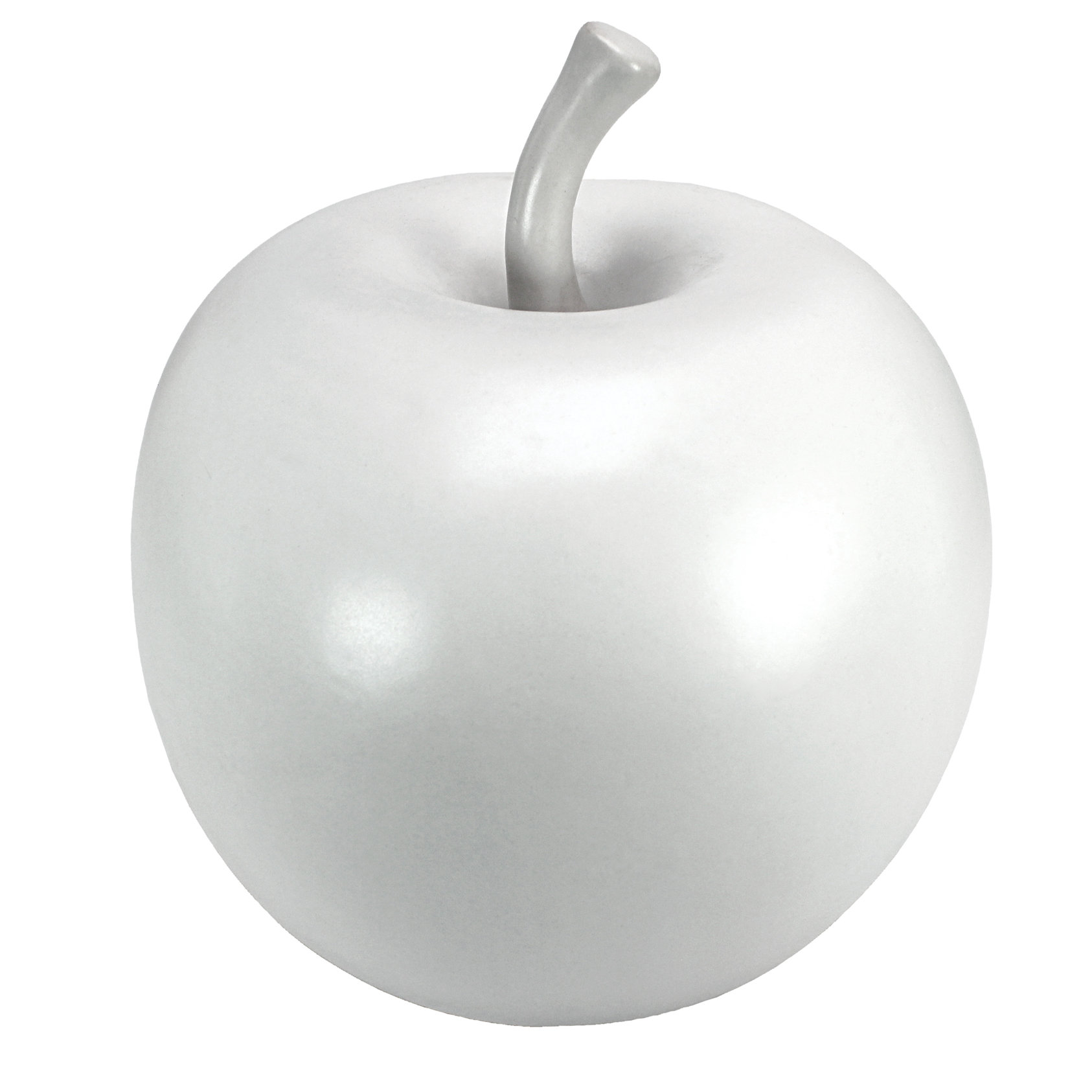 White Ceramic Apple Sculpture Wayfair