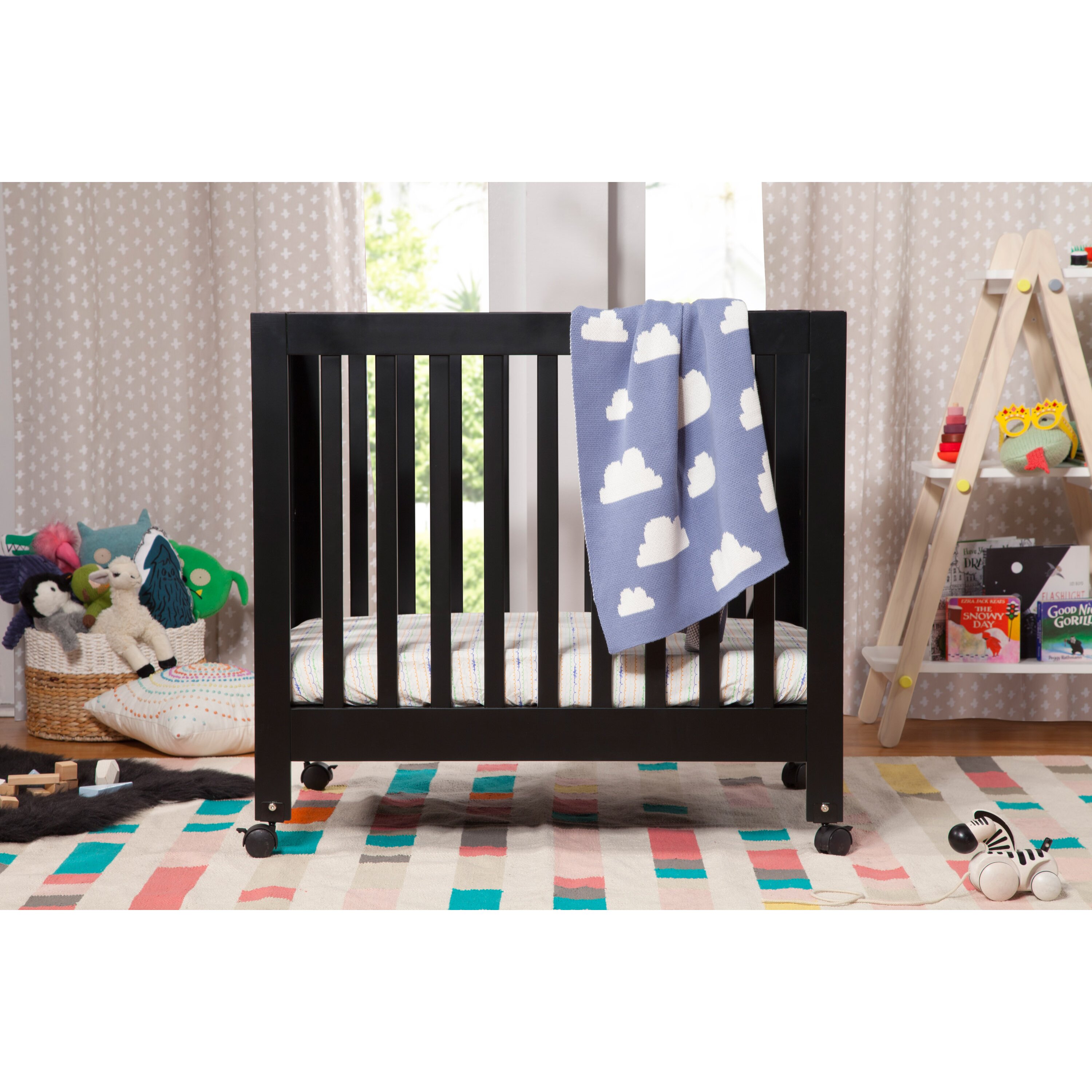 babyletto Origami Mini Crib with Mattress Pad & Reviews Wayfair