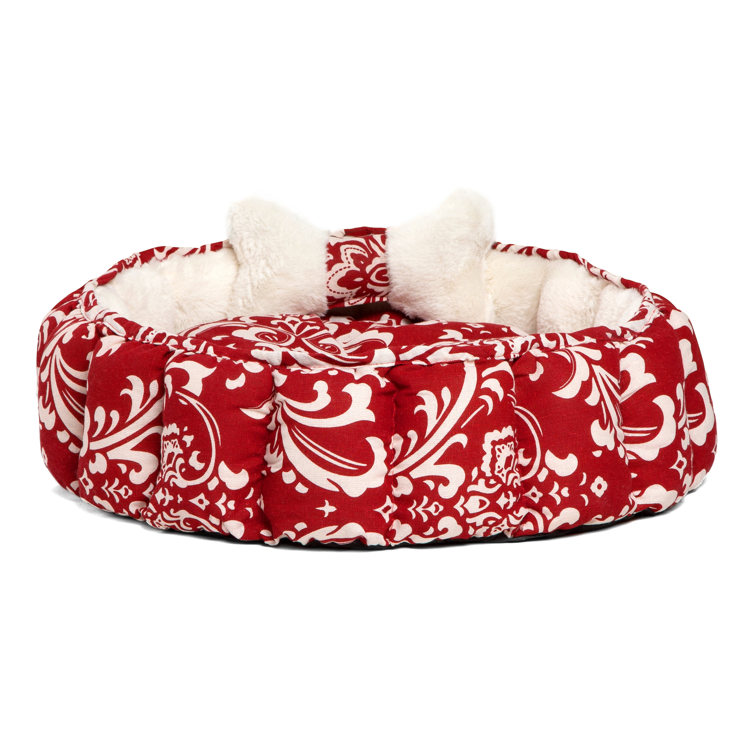 Amsterdam Royal Cuddler Dog Bed with Toy Bone Wayfair