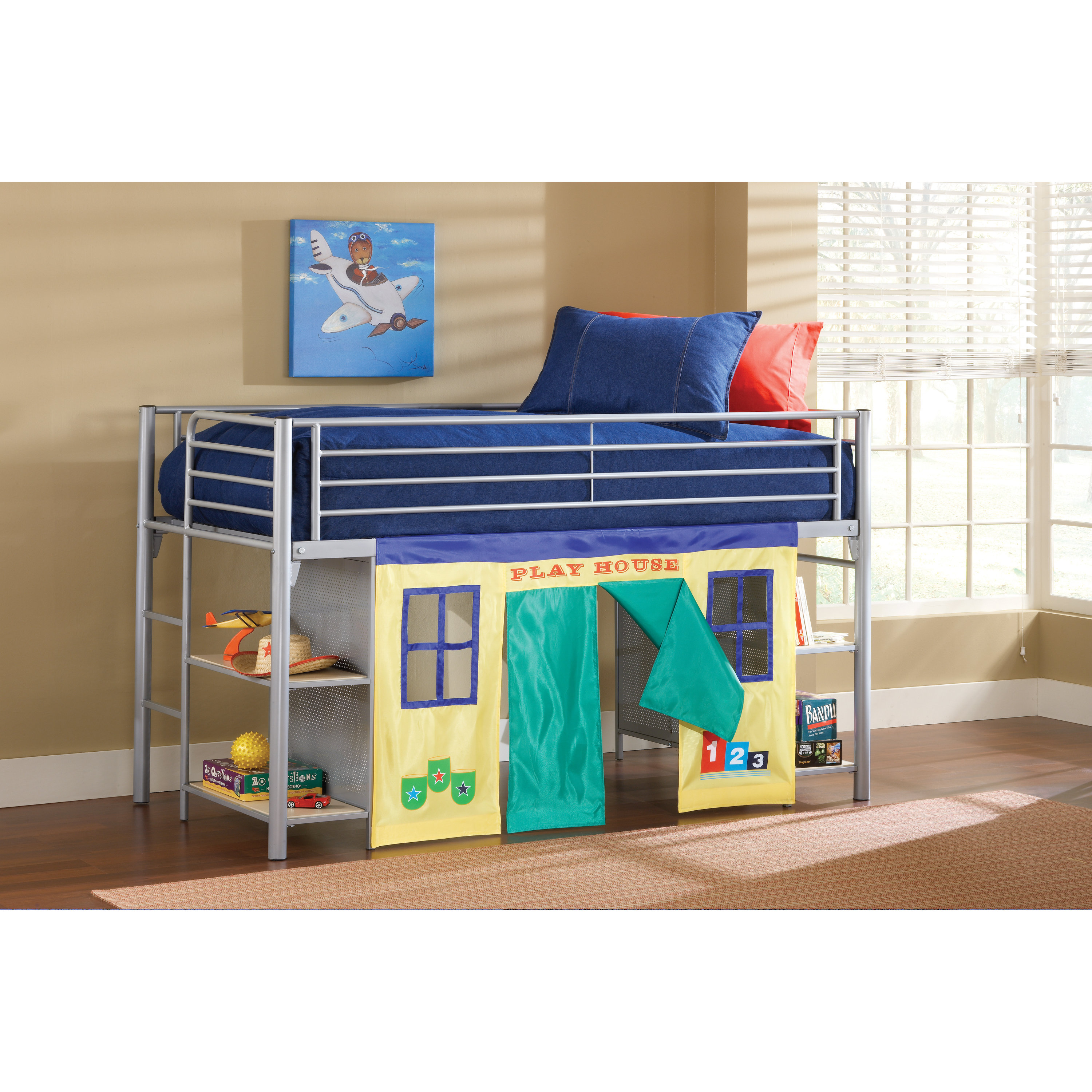 Universal Youth Twin Low Loft Bed Wayfair