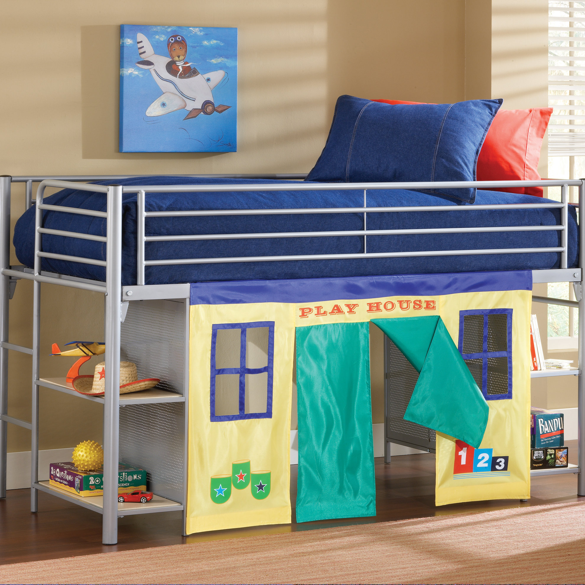 Universal Youth Twin Low Loft Bed Wayfair