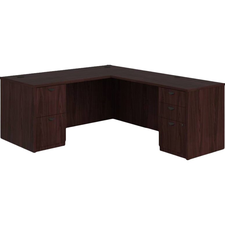 Bl Series Executive Desk With 2 Pedestals 