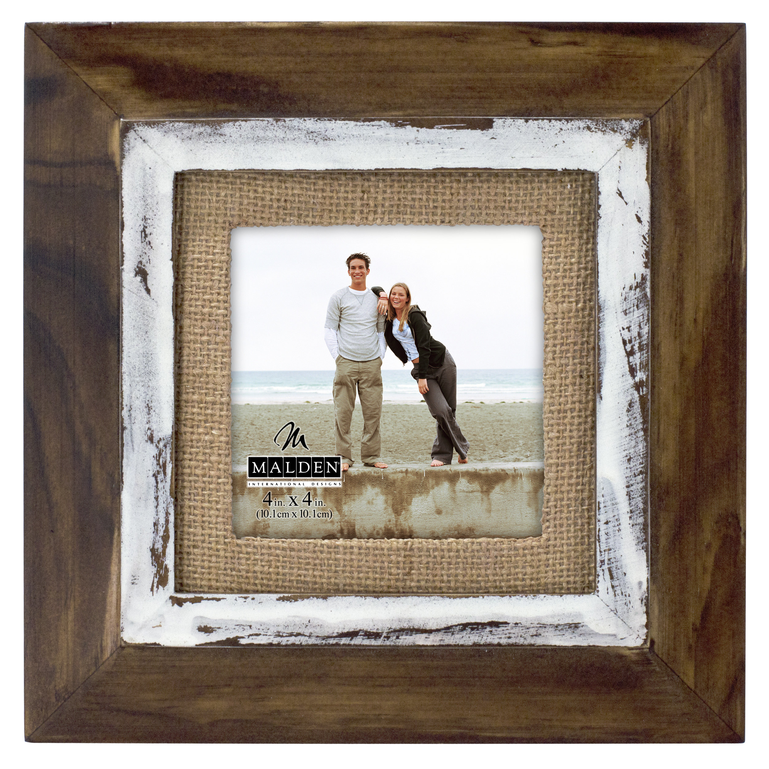 Malden Cedar Burlap Mat Picture Frame & Reviews Wayfair