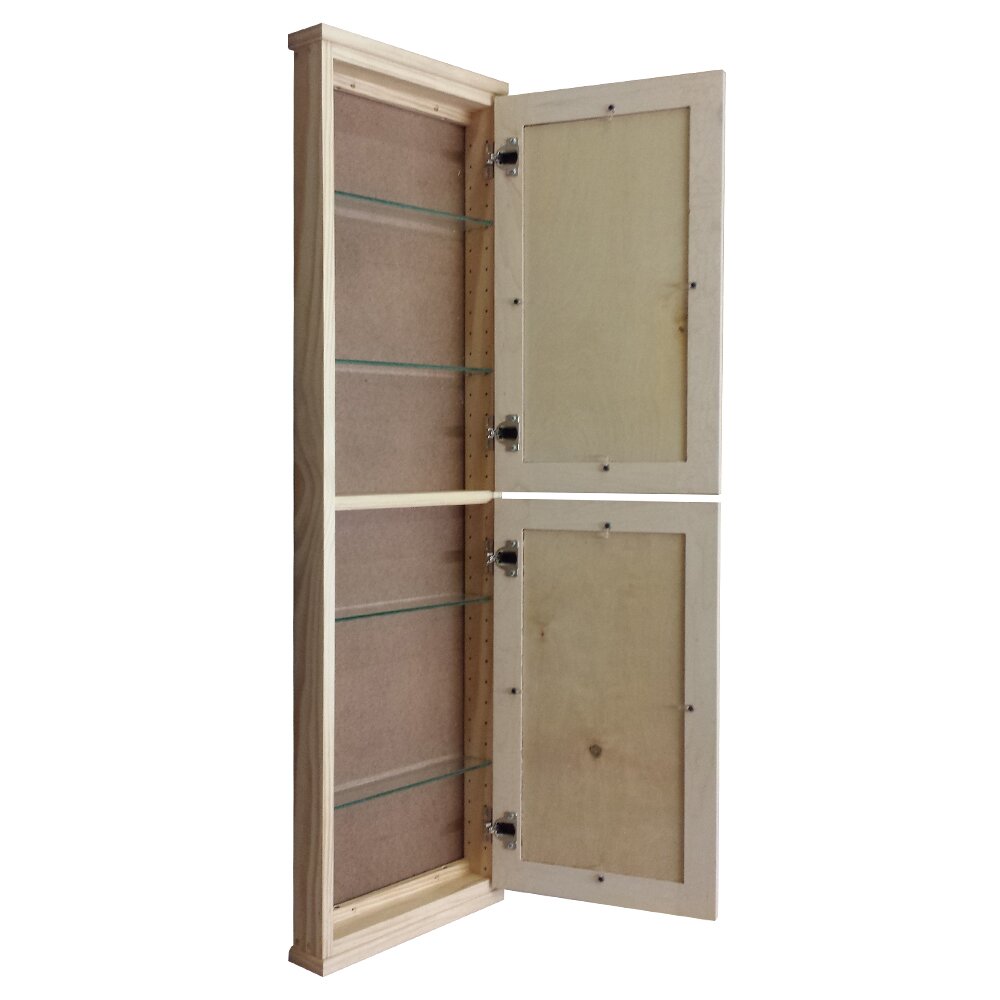 Shaker Series 15.25" x 49.5" Wall Mounted Cabinet | Wayfair