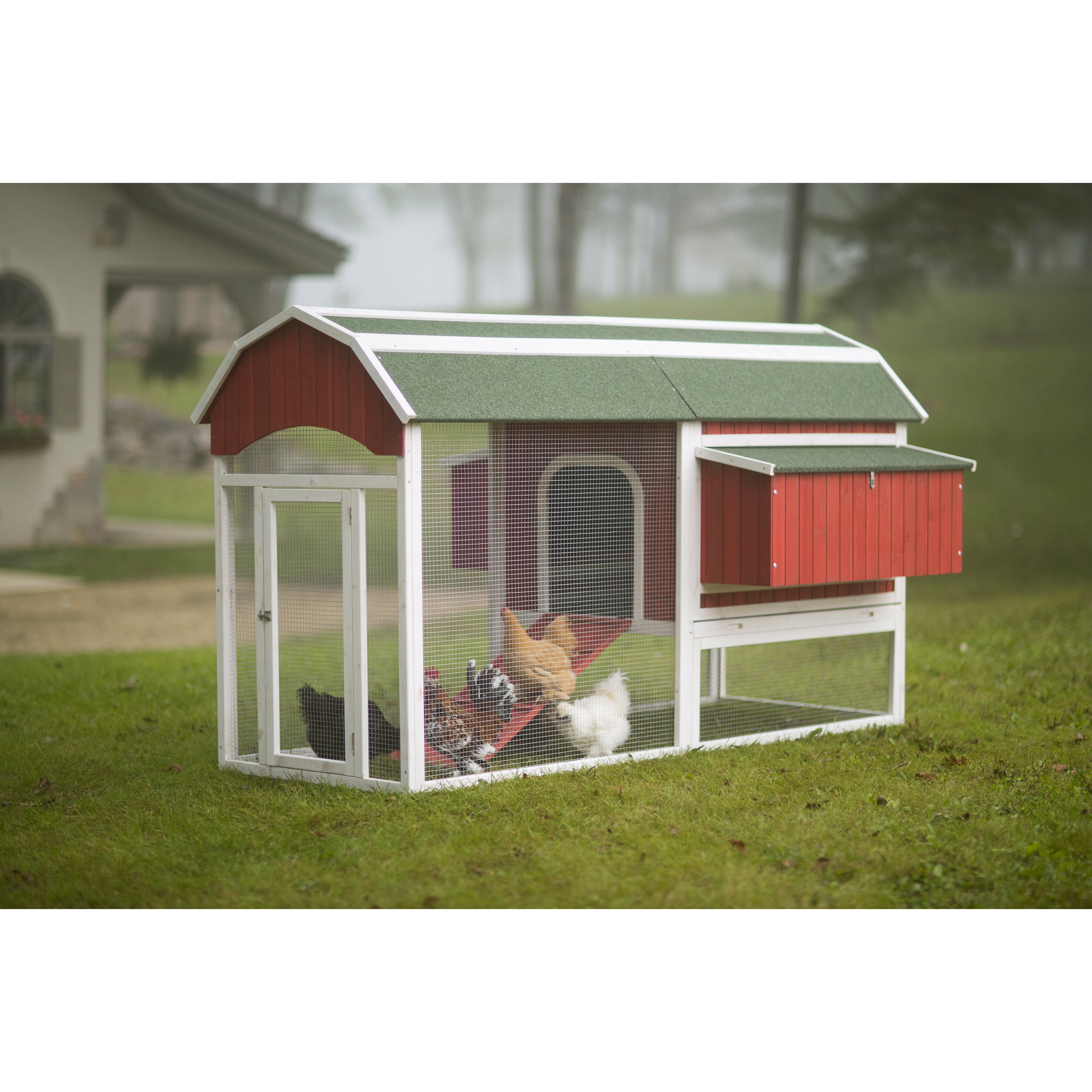 Red Barn Large Chicken Coop Wayfair