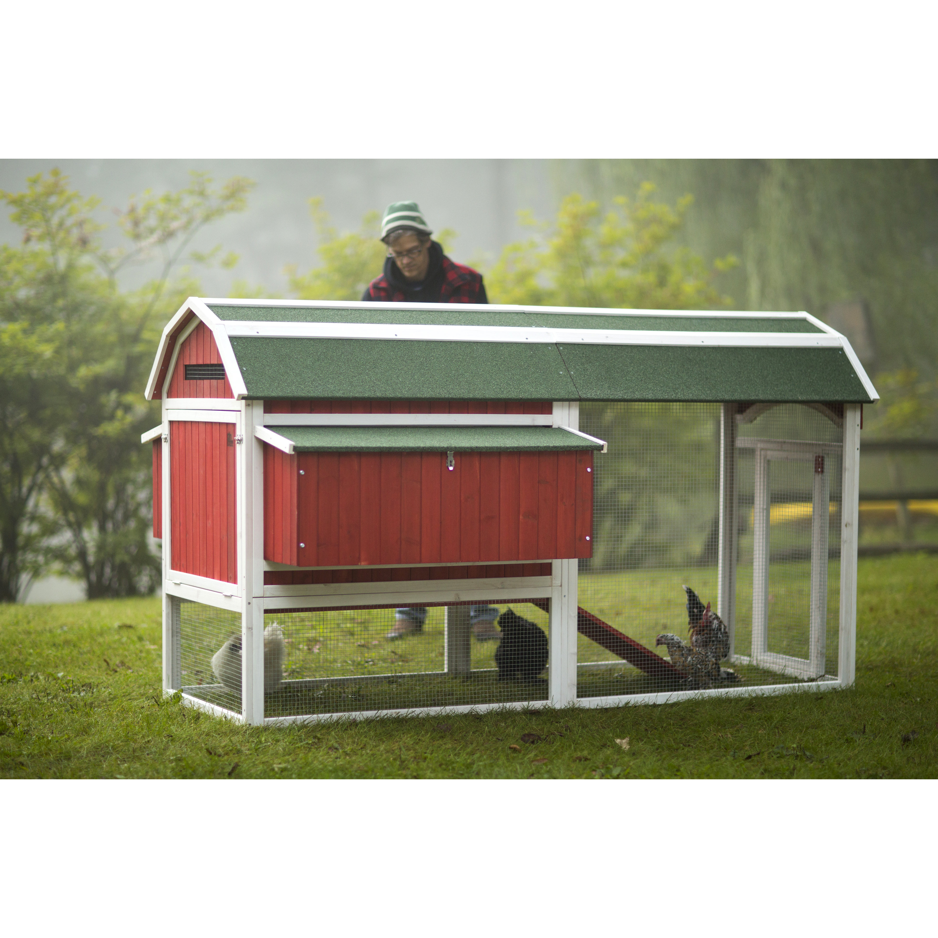Red Barn Large Chicken Coop Wayfair