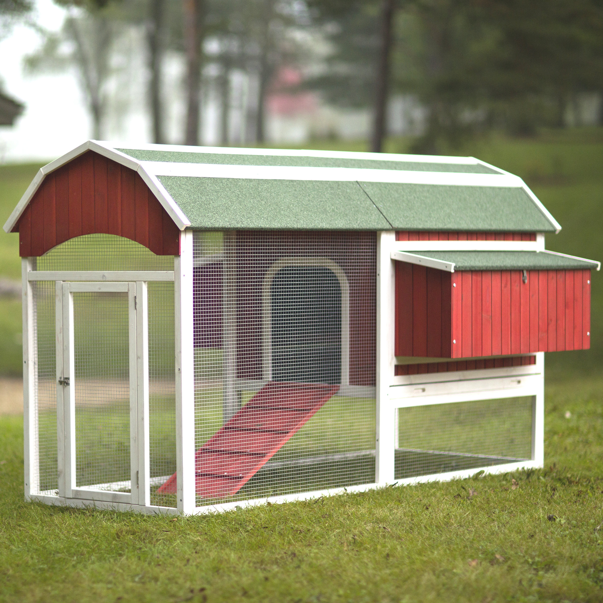 Red Barn Large Chicken Coop Wayfair