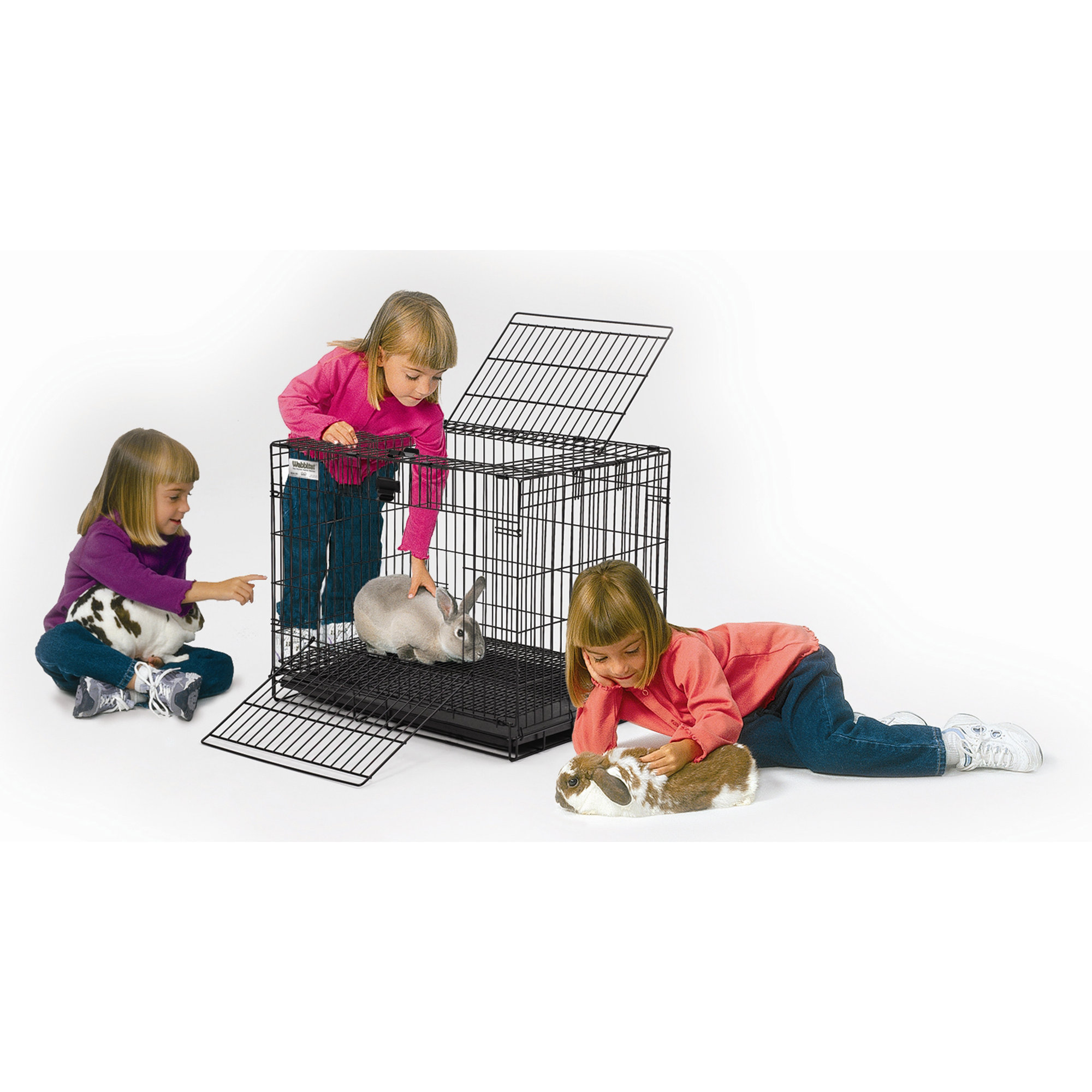 Midwest Homes For Pets Wabbitat Wire Rabbit Cage & Reviews Wayfair